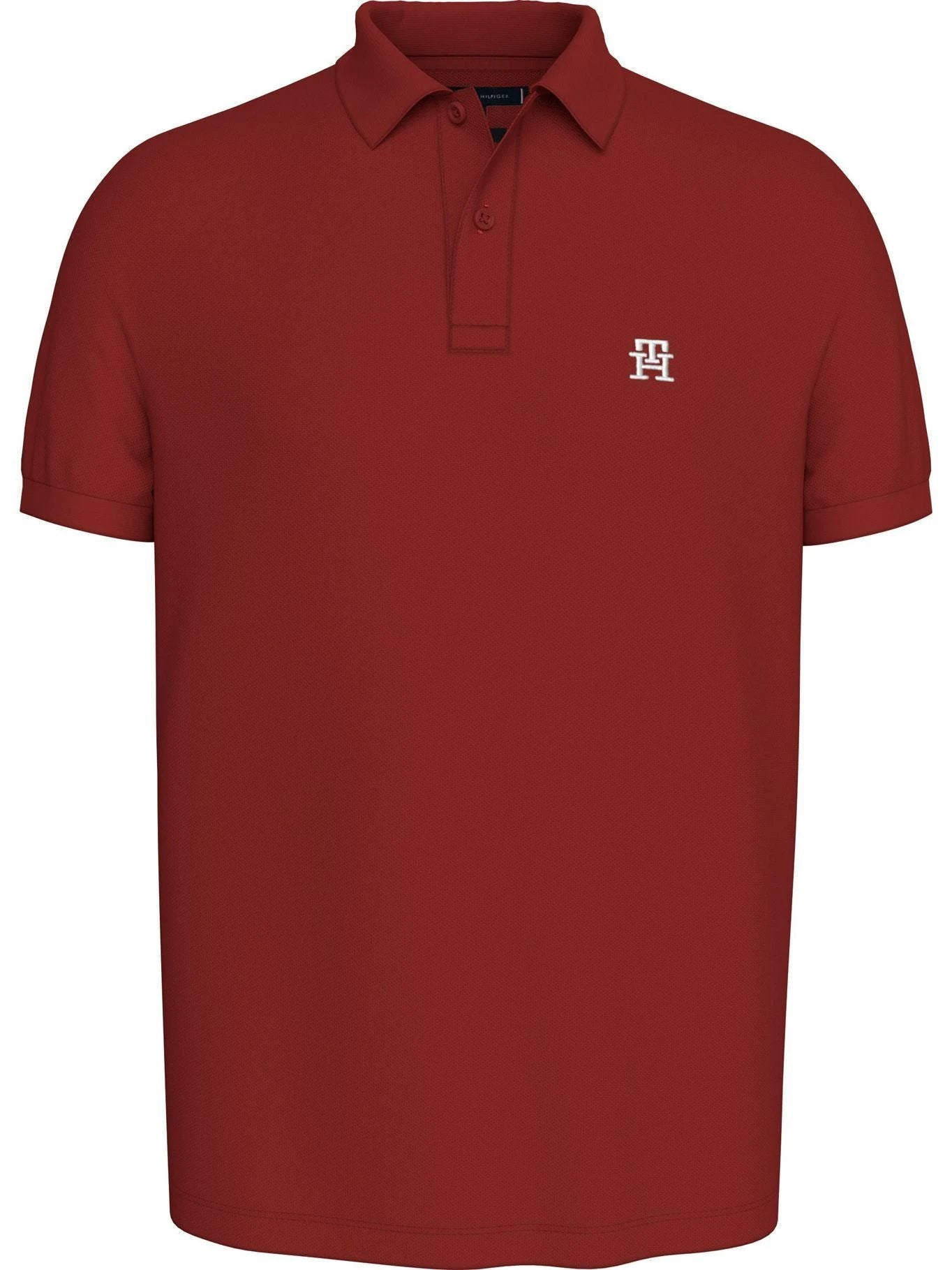 PoloShirt Tommy Hilfiger Mangas Cortas Liso P/ Caballeros by Tommy Hilfiger