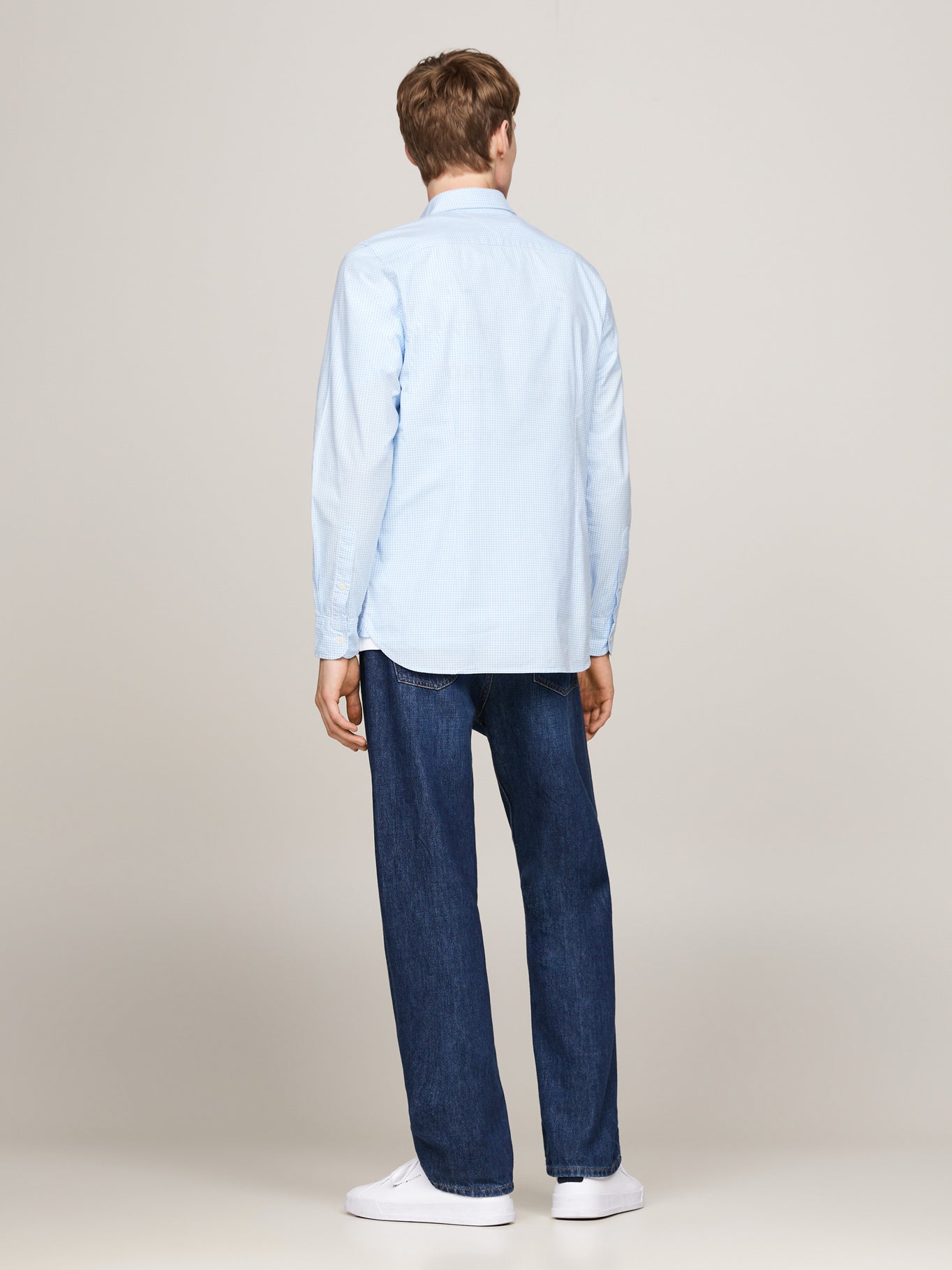 Camisa Tommy Hilfiger Mangas Largas Cuadros P/ Caballeros by Tommy Hilfiger