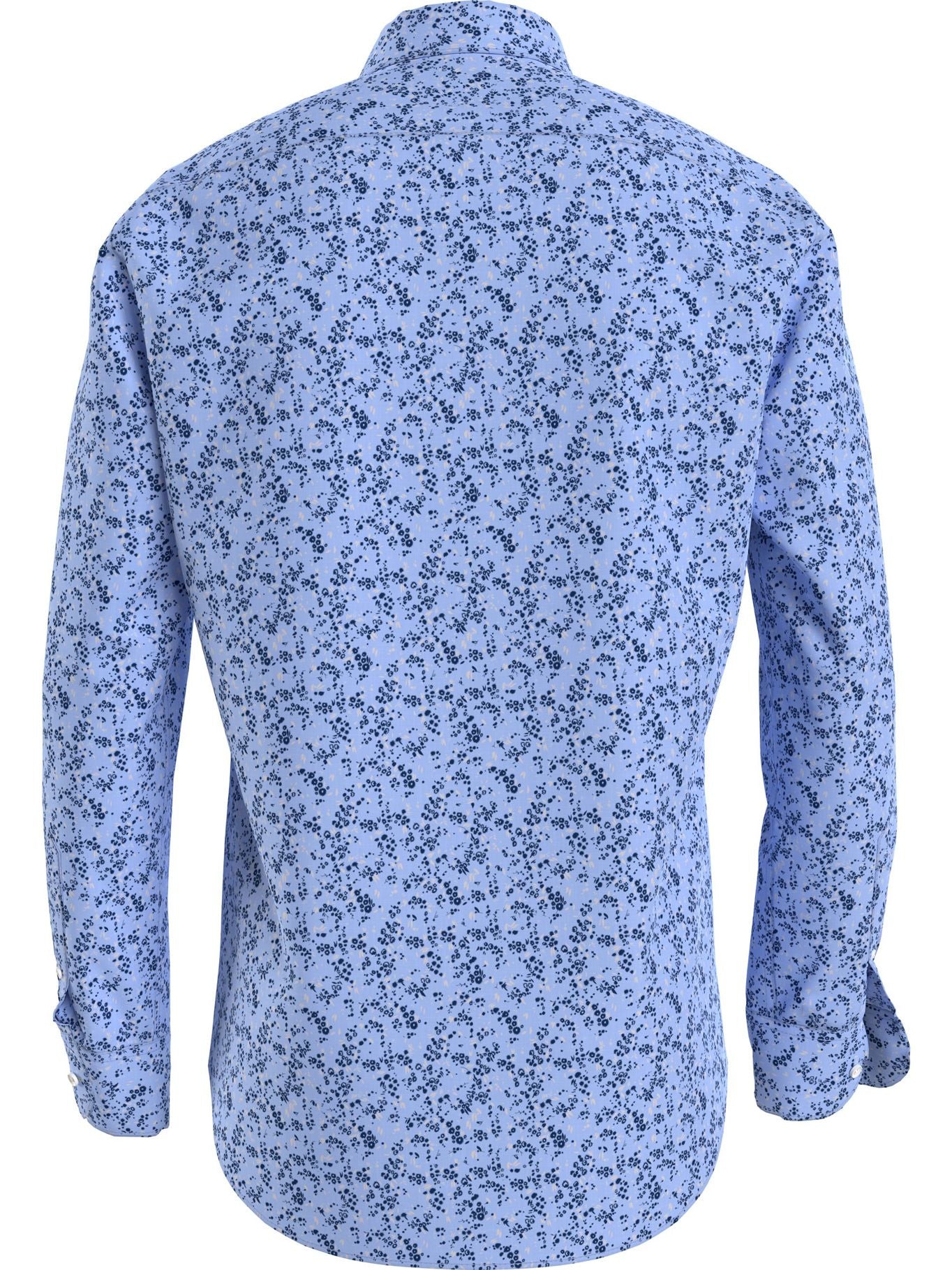 Camisa Tommy Hilfiger Mangas Largas Estampada P/ Caballeros MW0MW34631 by Tommy Hilfiger