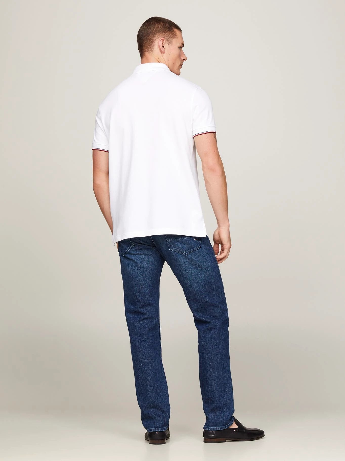 Poloshirt Tommy Hilfiger Mangas Cortas Liso P/ Caballeros MW0MW34841 by Tommy Hilfiger