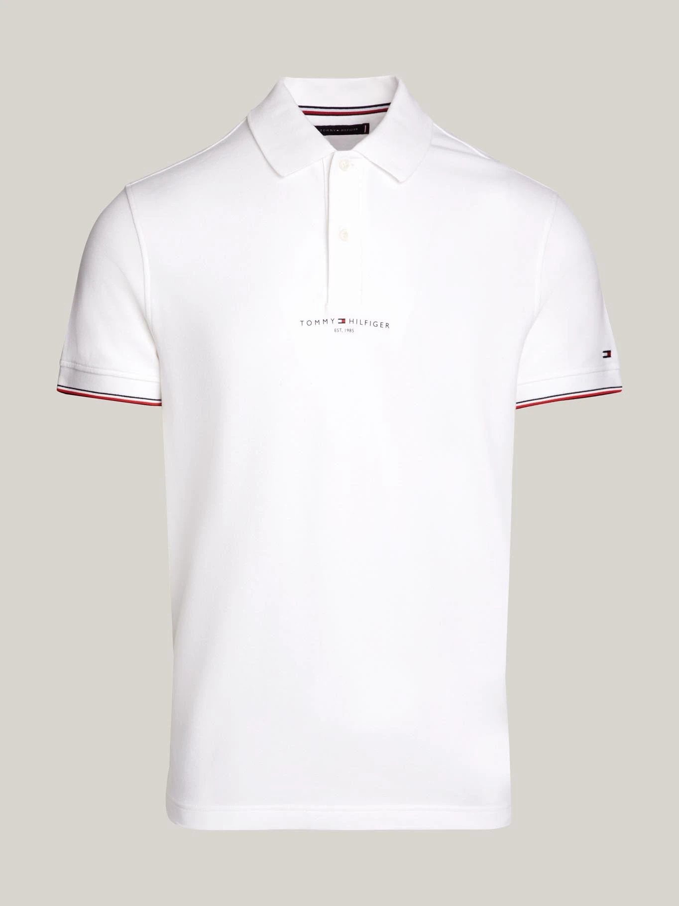 Poloshirt Tommy Hilfiger Mangas Cortas Liso P/ Caballeros MW0MW34841 by Tommy Hilfiger