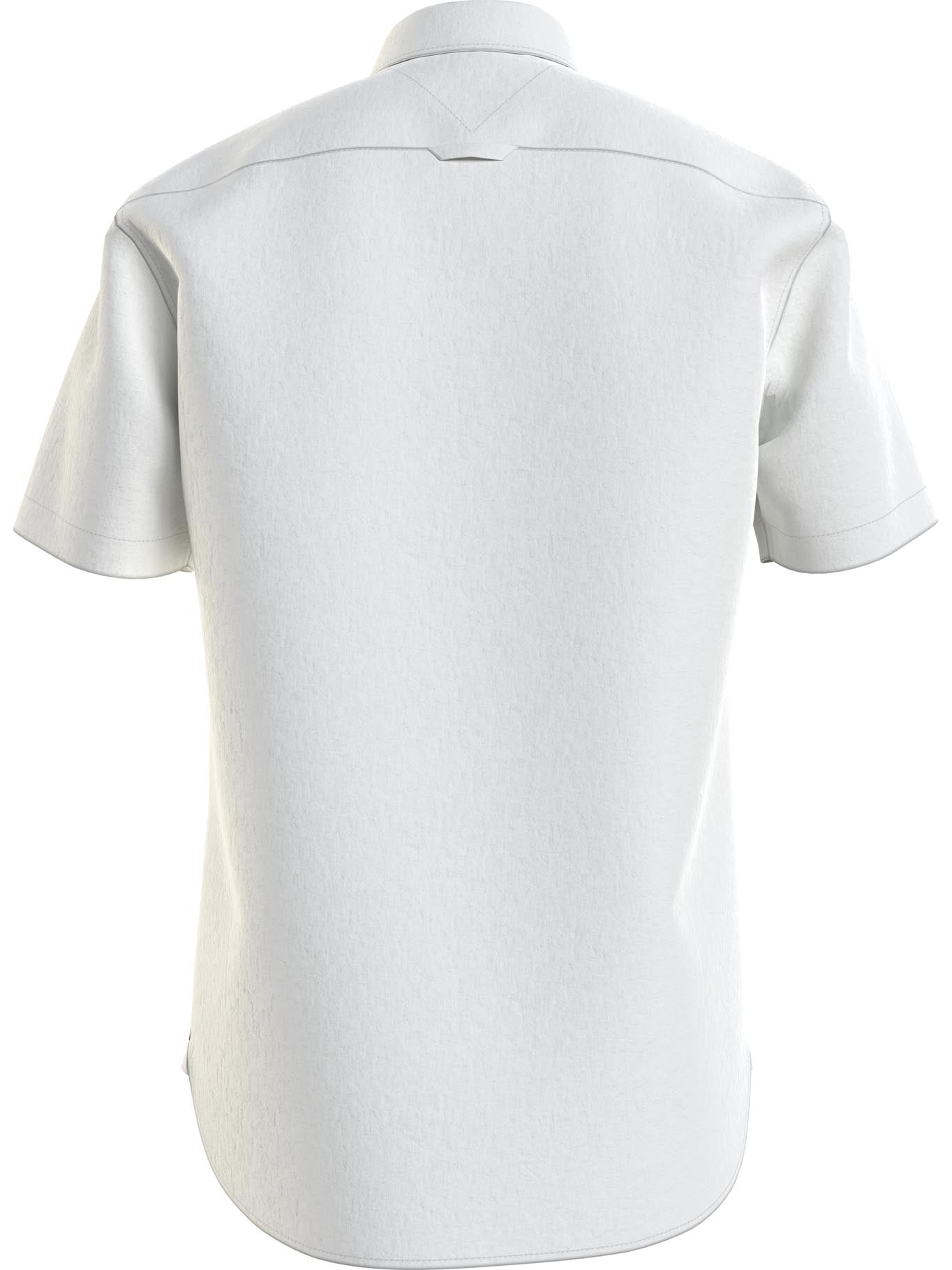 Camisa Tommy Hilfiger Mangas Cortas Lisa Para Caballeros by Tommy Hilfiger