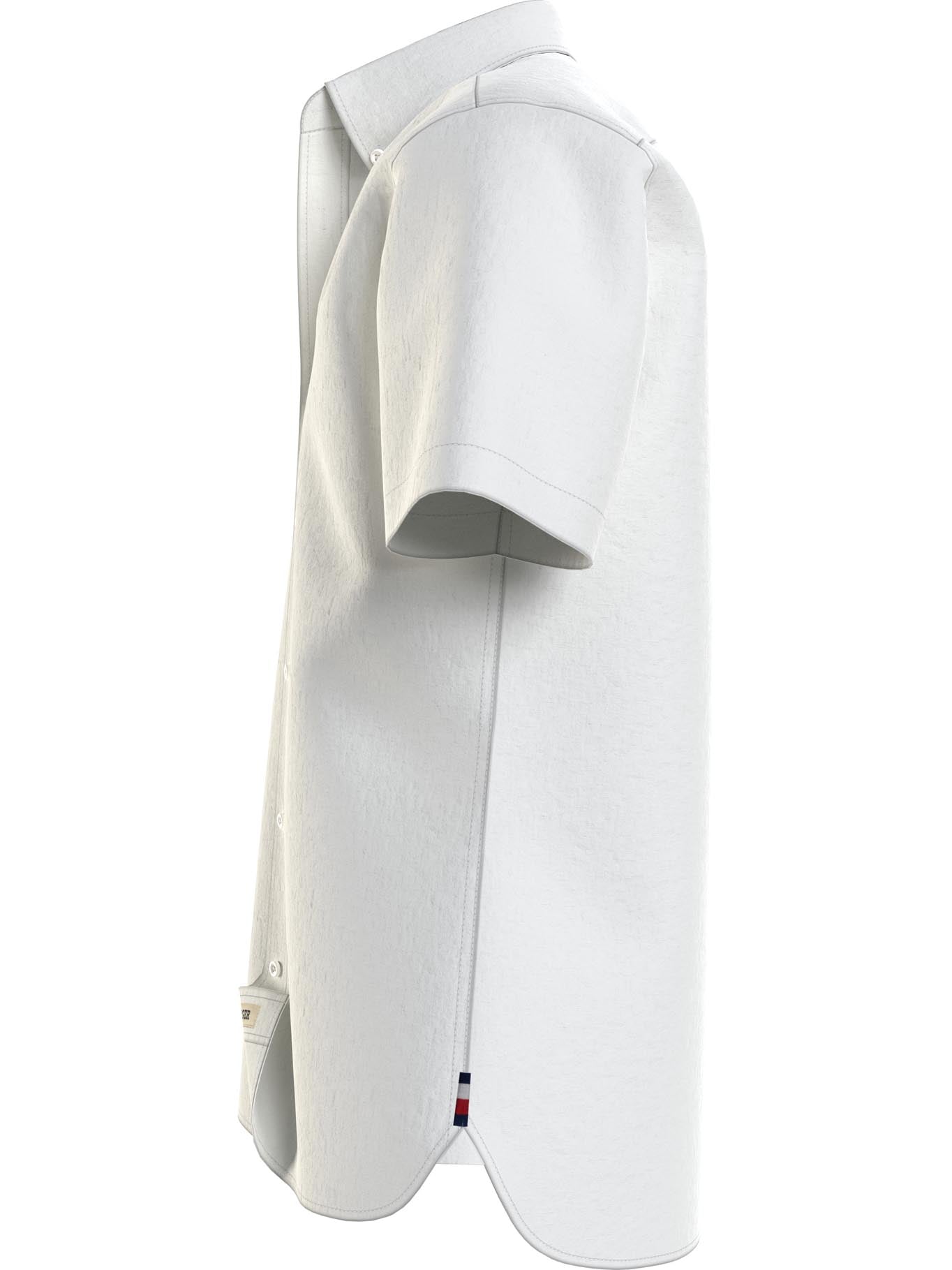 Camisa Tommy Hilfiger Mangas Cortas Lisa Para Caballeros by Tommy Hilfiger