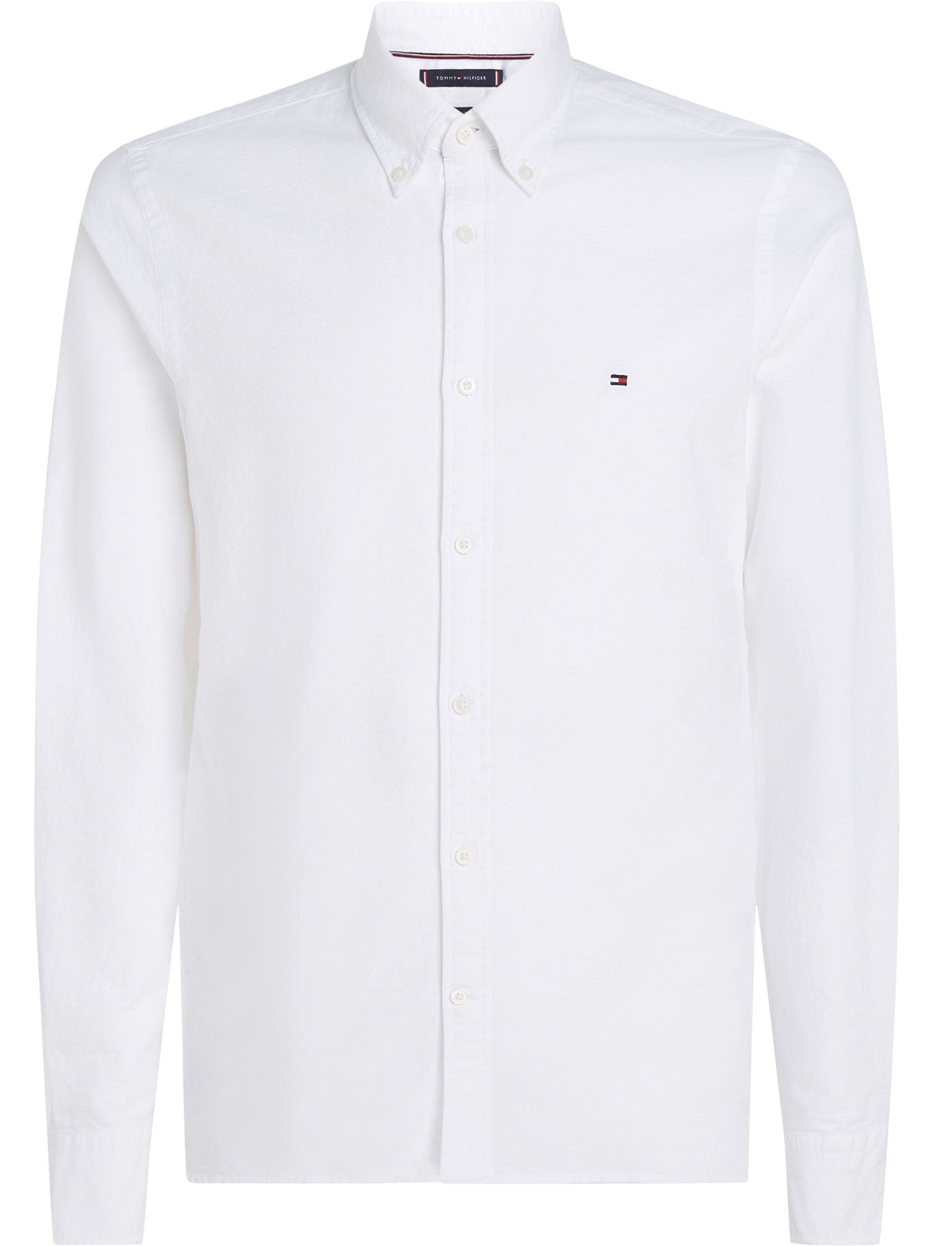 Camisa Tommy Hilfiger Mangas Largas Lisa Para Caballeros by Tommy Hilfiger