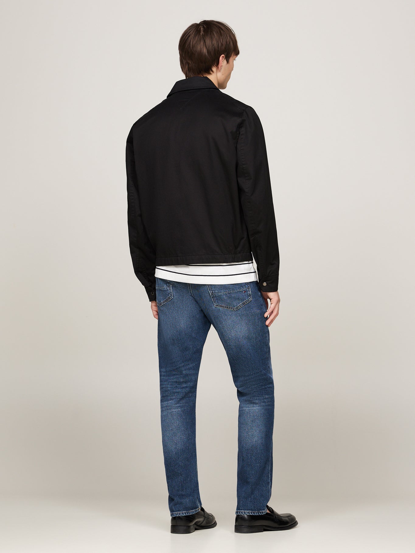 Jacket Tommy Hilfiger Mangas Largas Liso Para Caballeros by Tommy Hilfiger