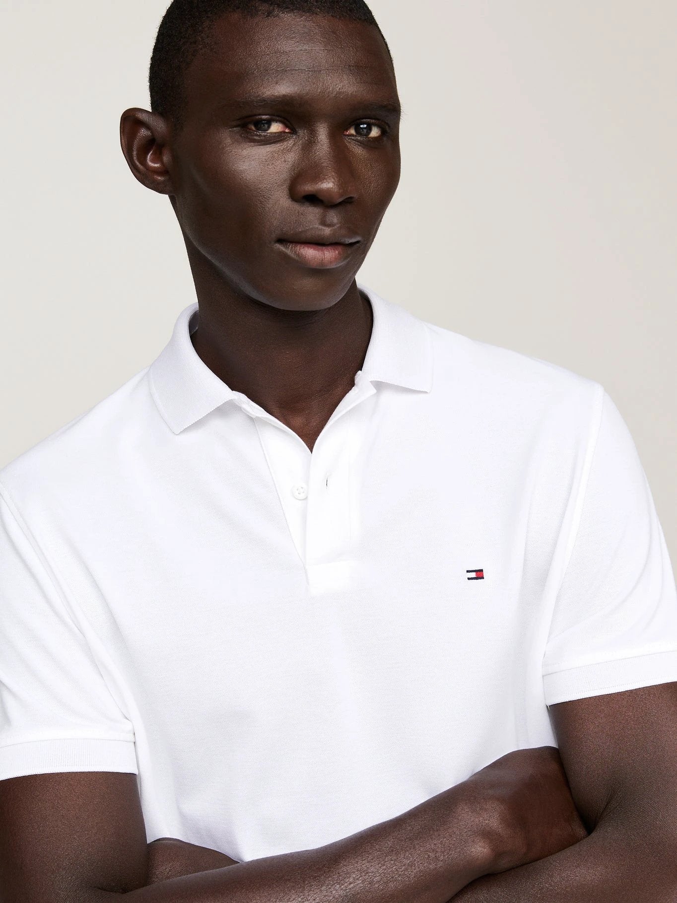 Poloshirt Tommy Hilfiger Mangas Cortas Liso Para Caballeros by Tommy Hilfiger