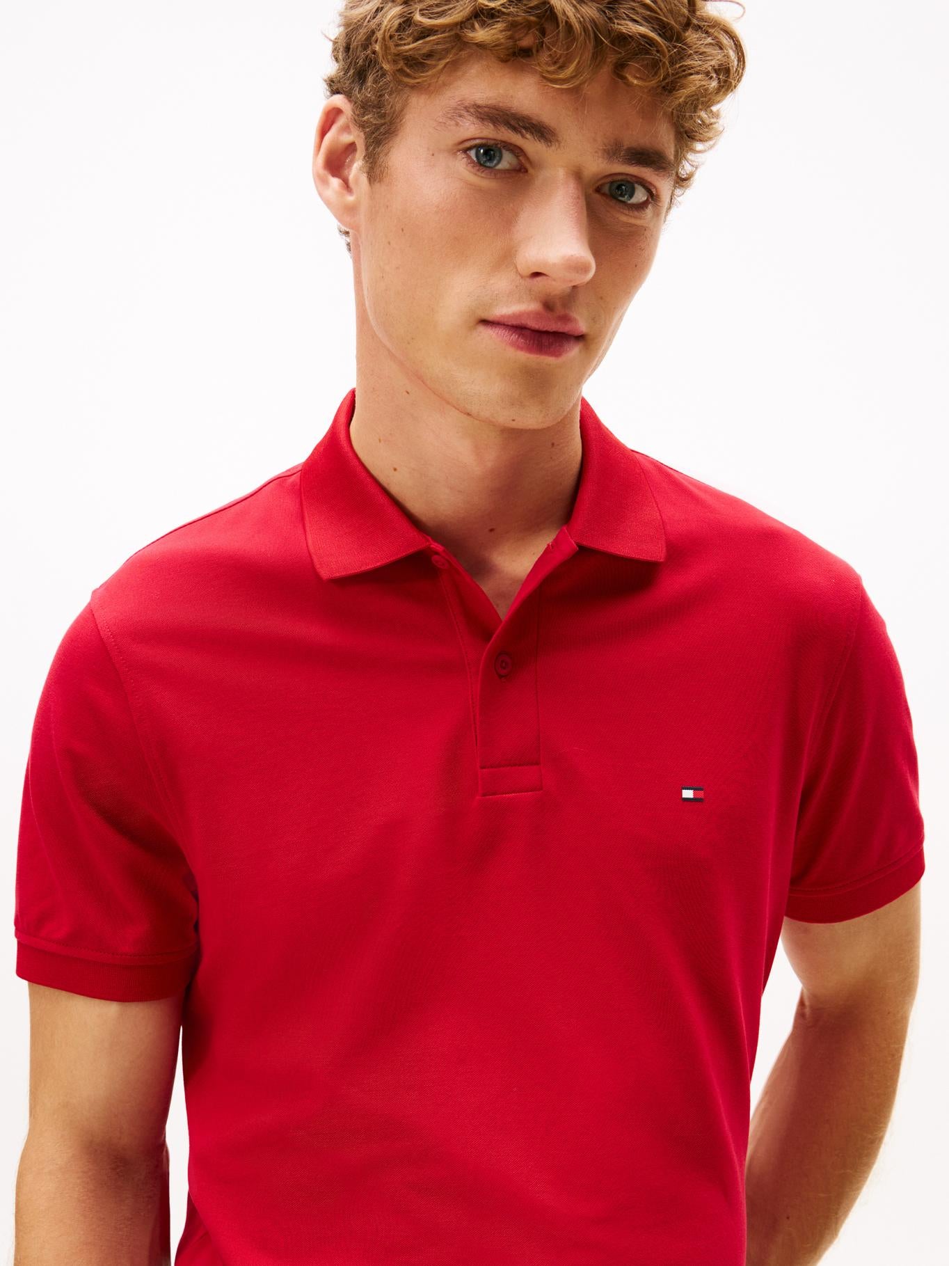 Poloshirt Tommy Hilfiger Mangas Cortas Liso para Caballeros