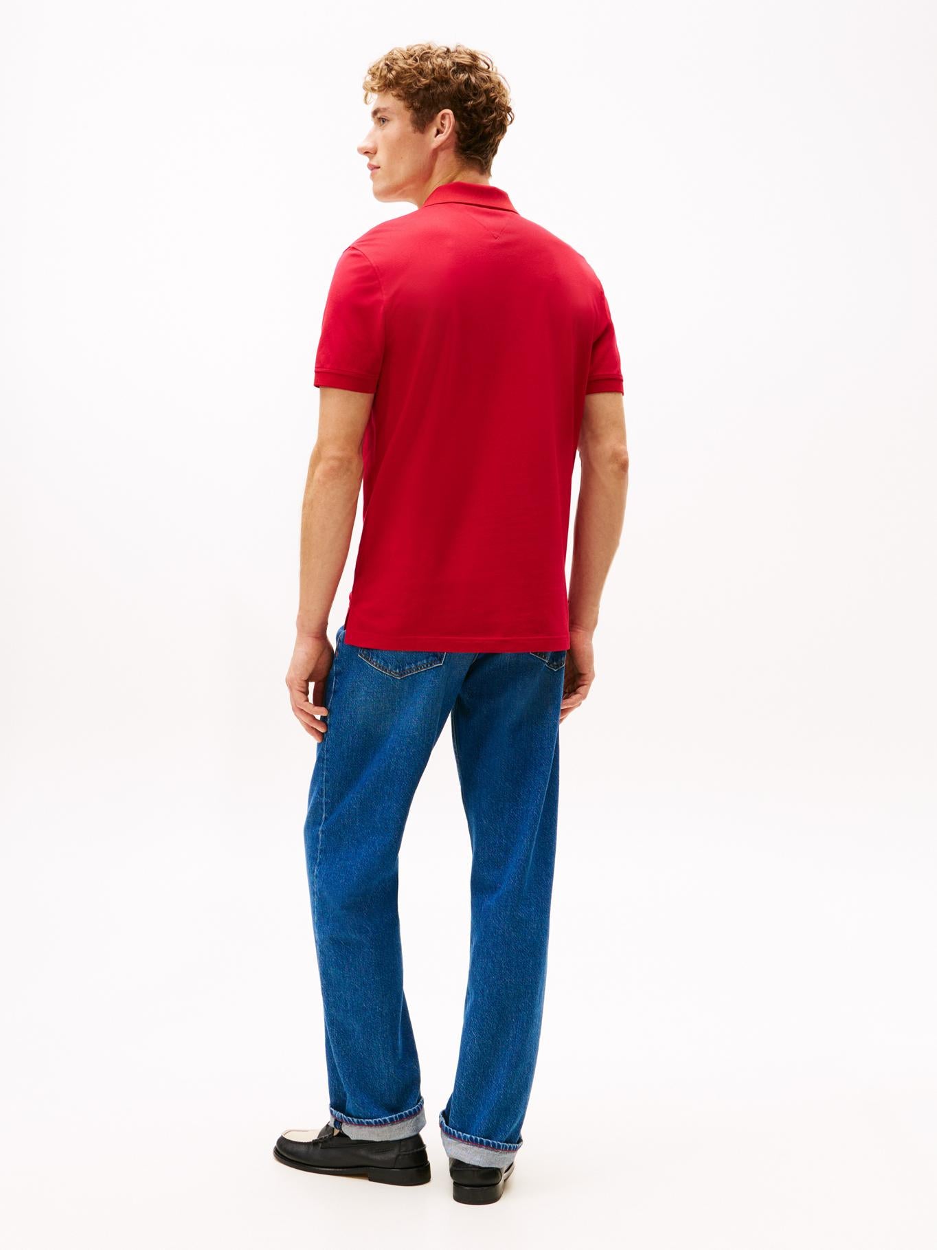 Poloshirt Tommy Hilfiger Mangas Cortas Liso para Caballeros