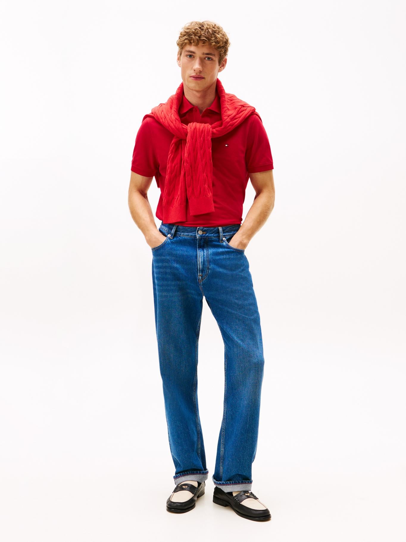 Poloshirt Tommy Hilfiger Mangas Cortas Liso para Caballeros