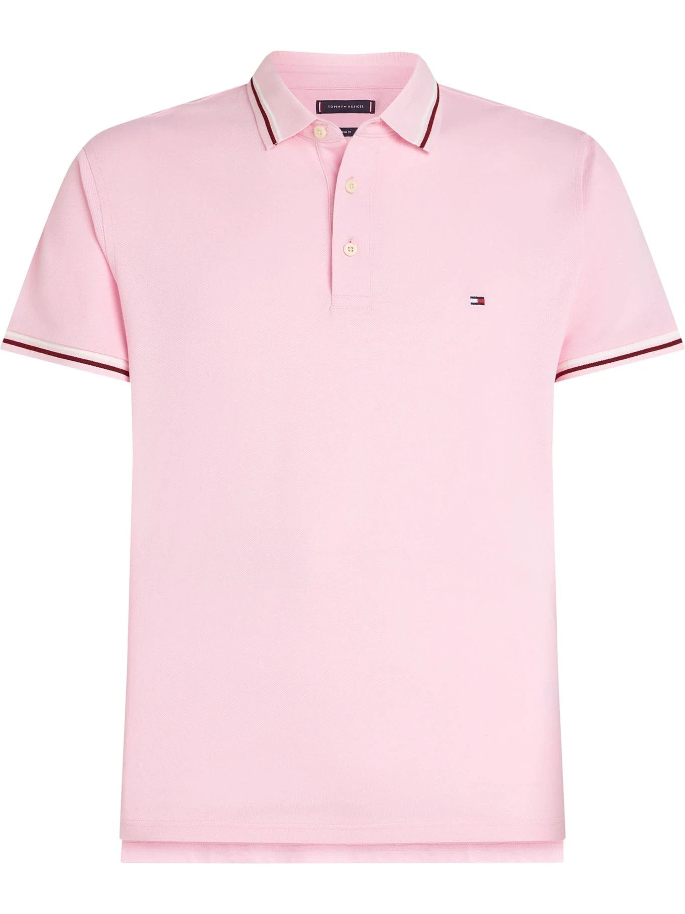 PoloShirt Tommy Hilfiger Mangas Cortas Liso P/ Caballeros by Tommy Hilfiger