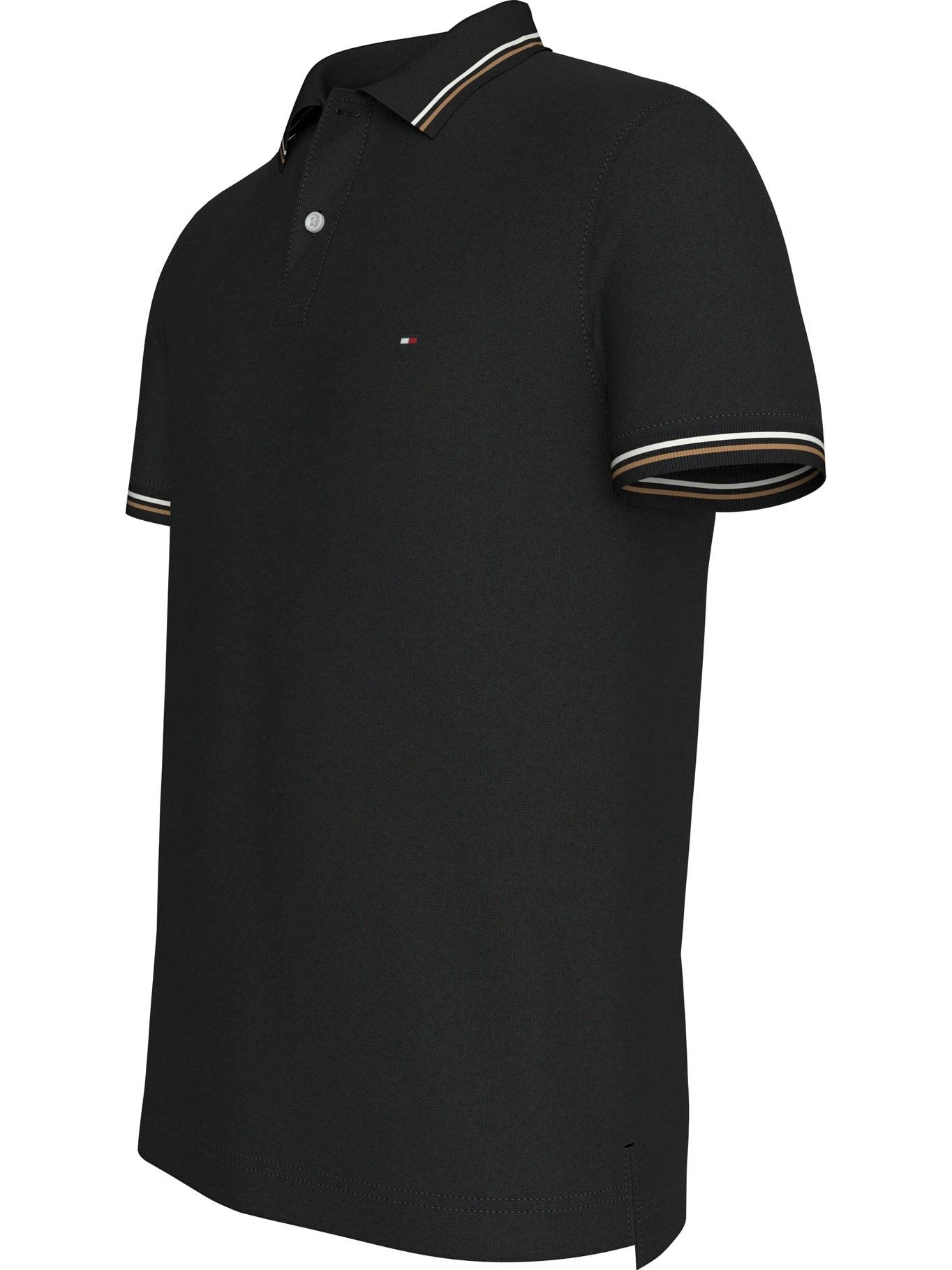 PoloShirt Tommy Hilfiger Mangas Cortas Liso P/ Caballeros by Tommy Hilfiger