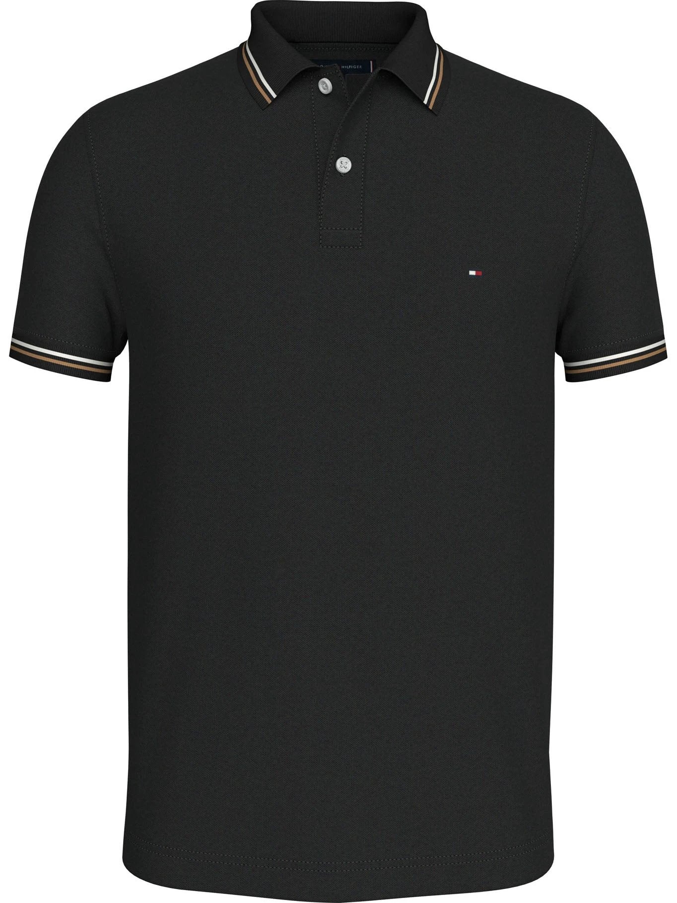 PoloShirt Tommy Hilfiger Mangas Cortas Liso P/ Caballeros by Tommy Hilfiger