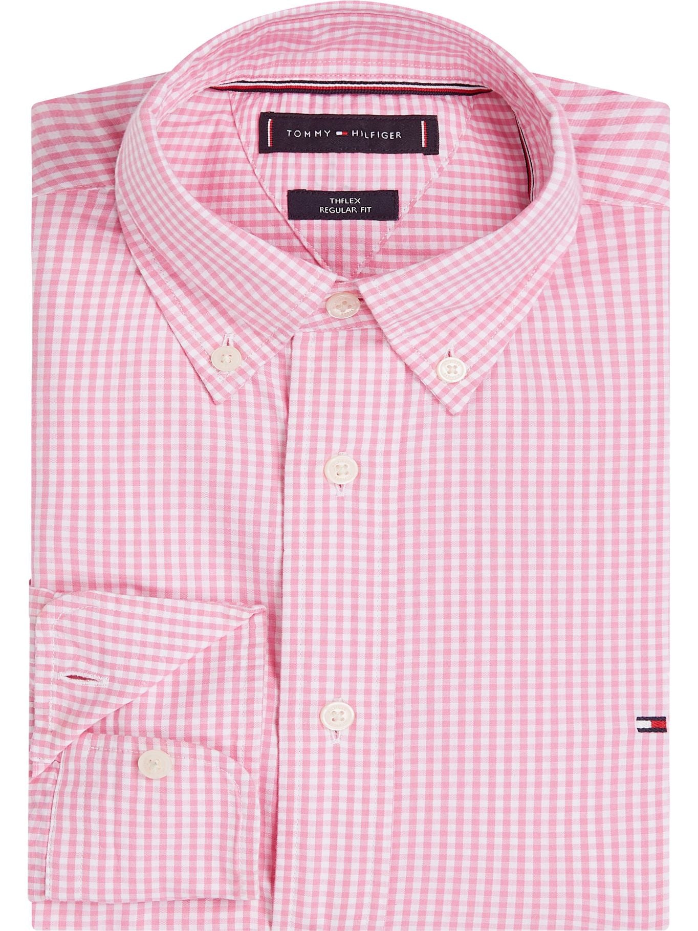 Camisa Tommy Hilfiger Mangas Largas Cuadros Para Caballeros