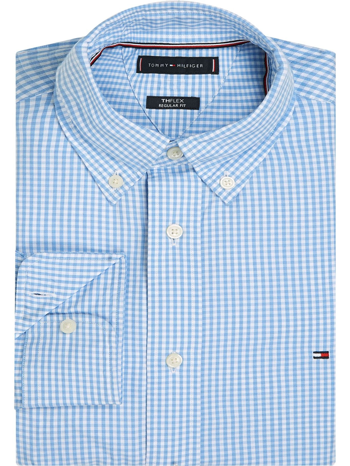 Camisa Tommy Hilfiger Mangas Largas Cuadros Para Caballeros