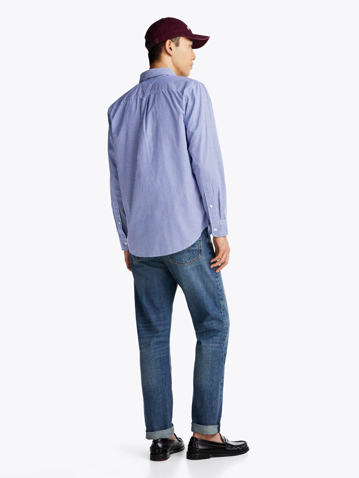 Camisa Tommy Hilfiger Mangas Largas Cuadros Para Caballeros by Tommy Hilfiger