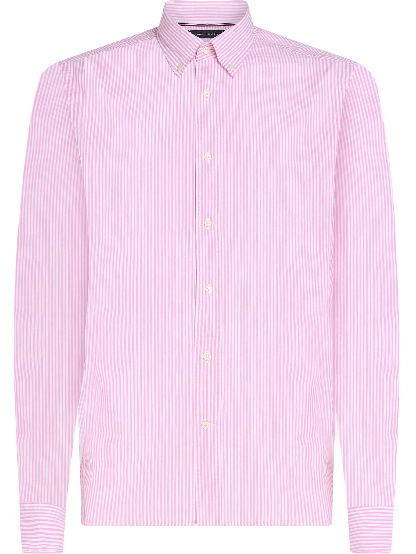 Camisa Tommy Hilfiger Mangas Largas Rayas Para Caballeros by Tommy Hilfiger