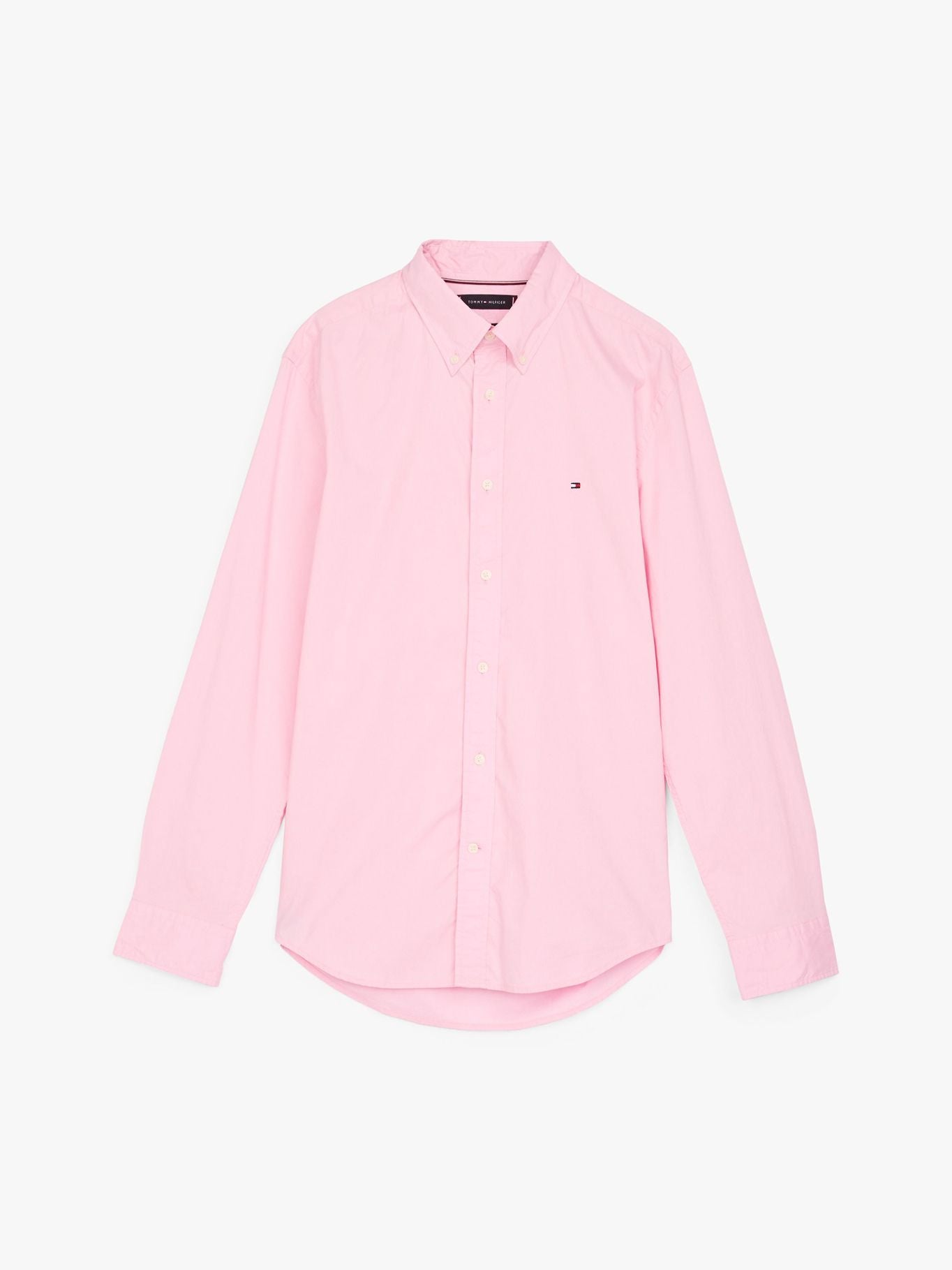 Camisa Tommy Hilfiger Mangas Largas Lisa Para Caballeros