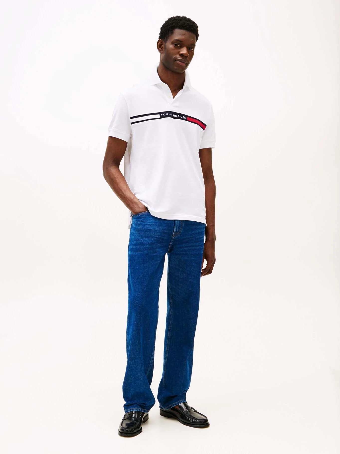Poloshirt Tommy Hilfiger Mangas Cortas Estampado Para Caballeros by Tommy Hilfiger