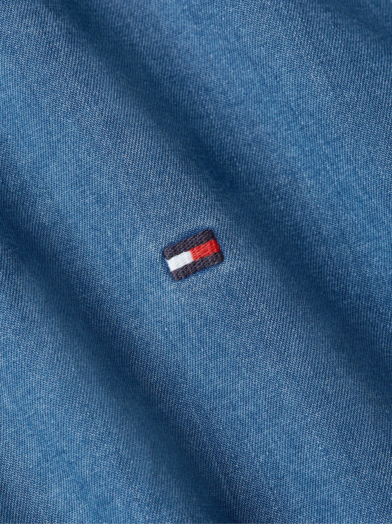 Camisa Tommy Hilfiger Mangas Largas Lisa Para Caballeros by Tommy Hilfiger