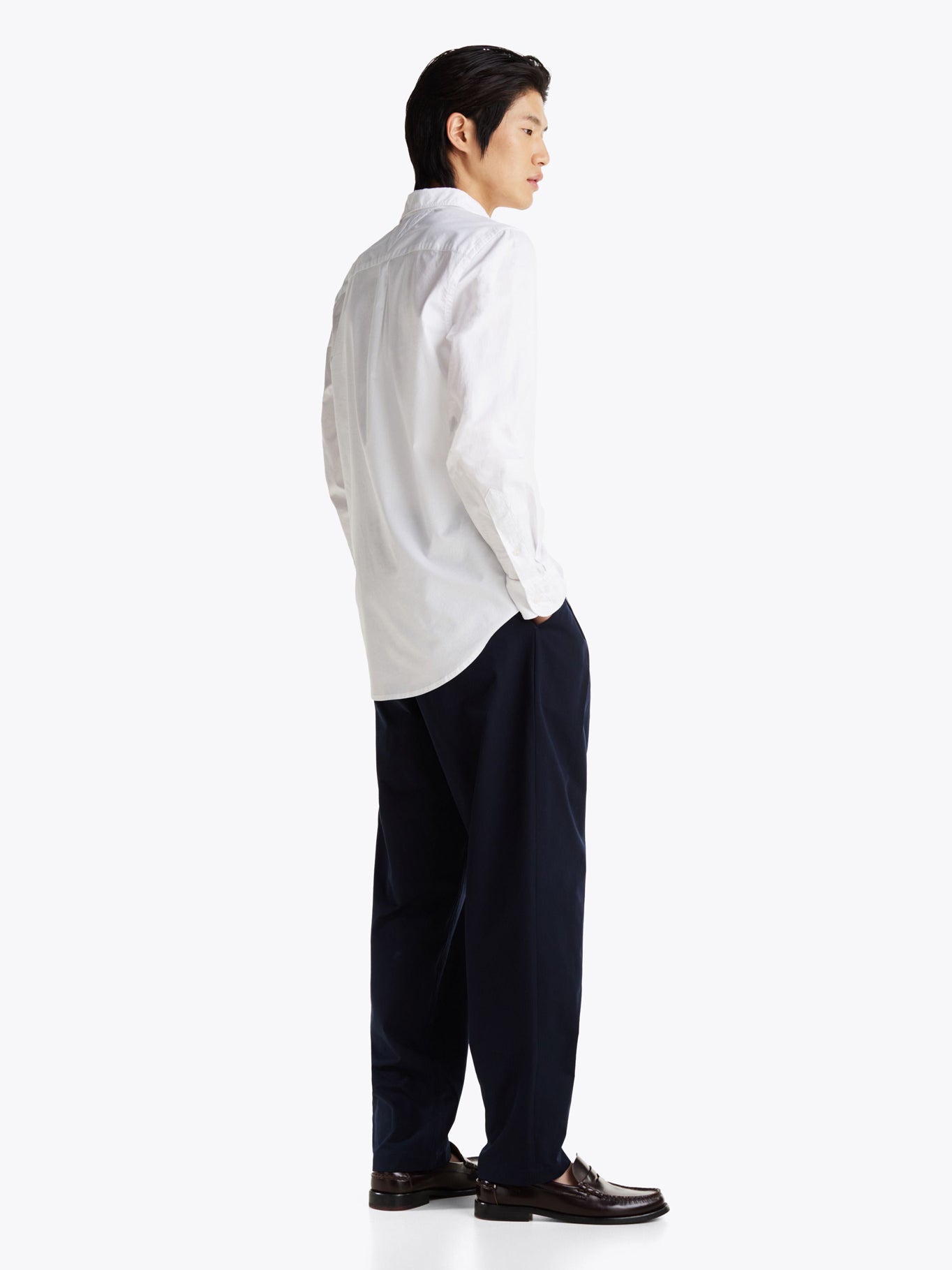 Camisa Tommy Hilfiger Mangas Largas Lisa Para Caballeros by Tommy Hilfiger