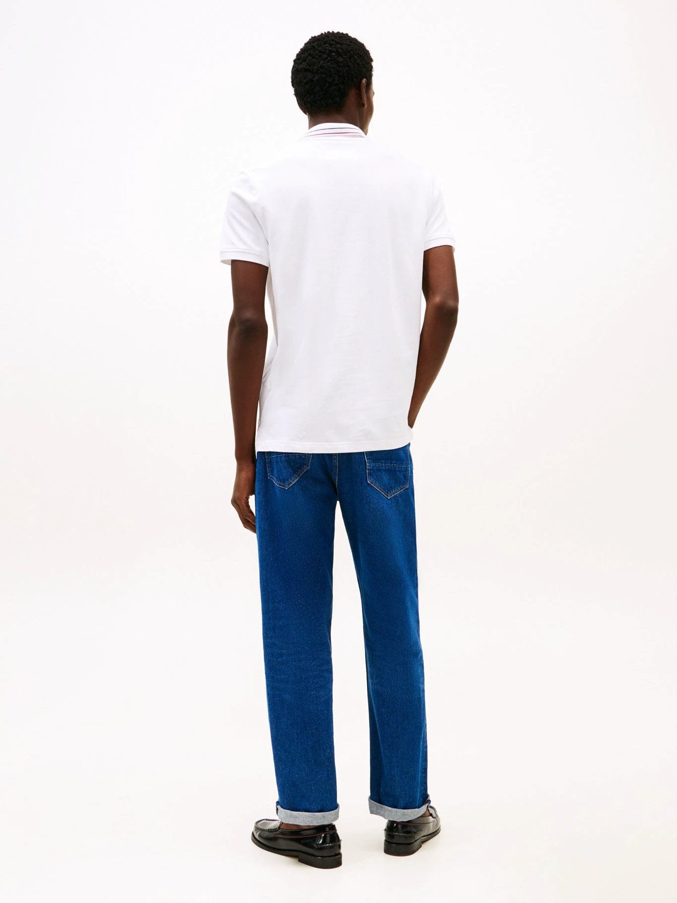 Poloshirt Tommy Hilfiger Mangas Cortas Liso Para Caballeros by Tommy Hilfiger