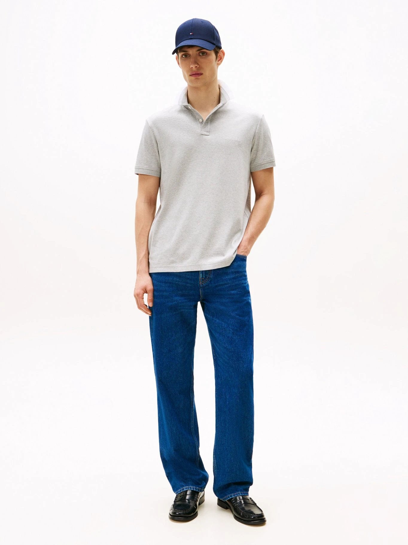 Poloshirt Tommy Hilfiger Mangas Cortas Liso Para Caballeros by Tommy Hilfiger