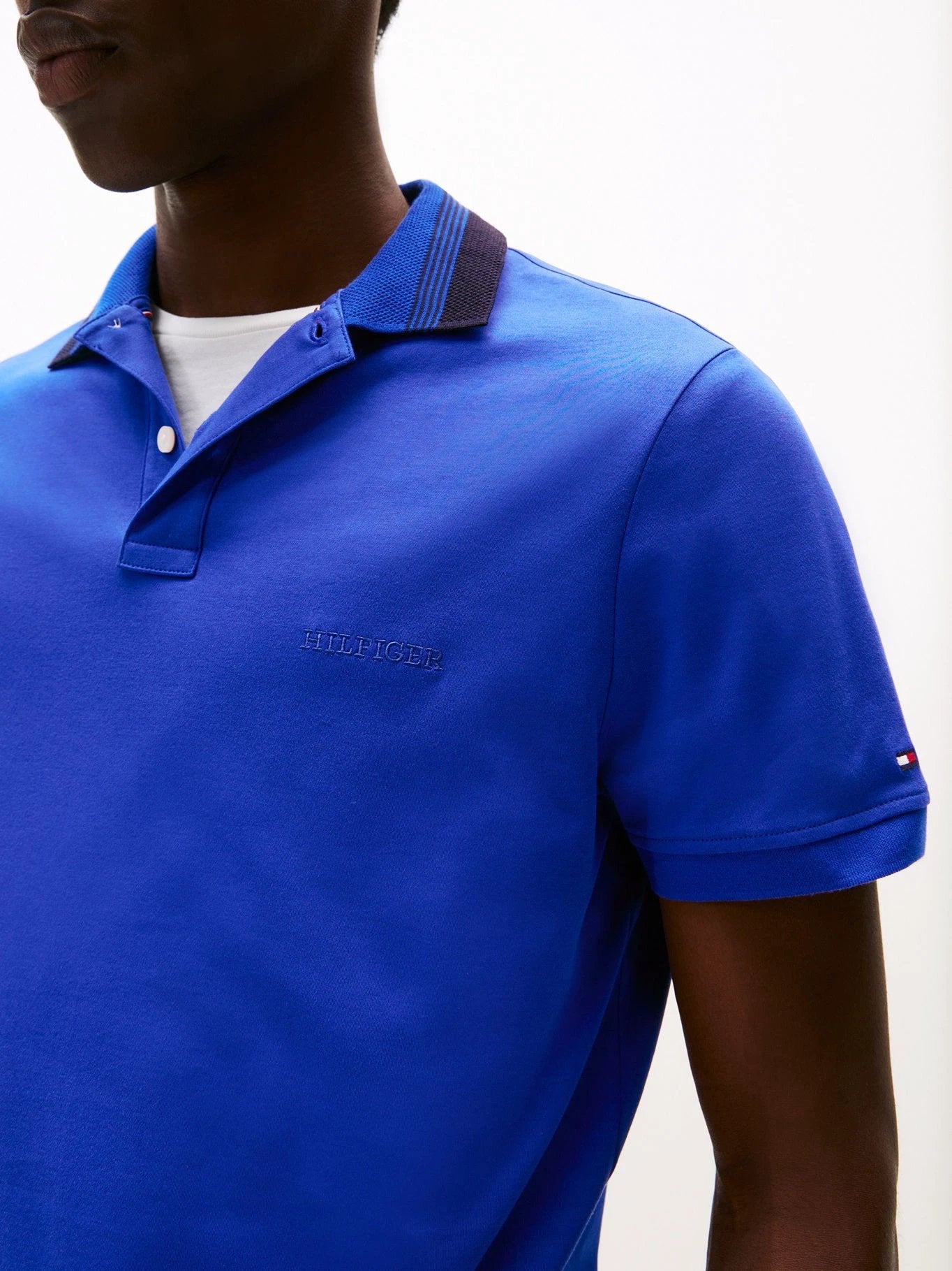 Poloshirt Tommy Hilfiger Mangas Cortas Liso Para Caballeros by Tommy Hilfiger