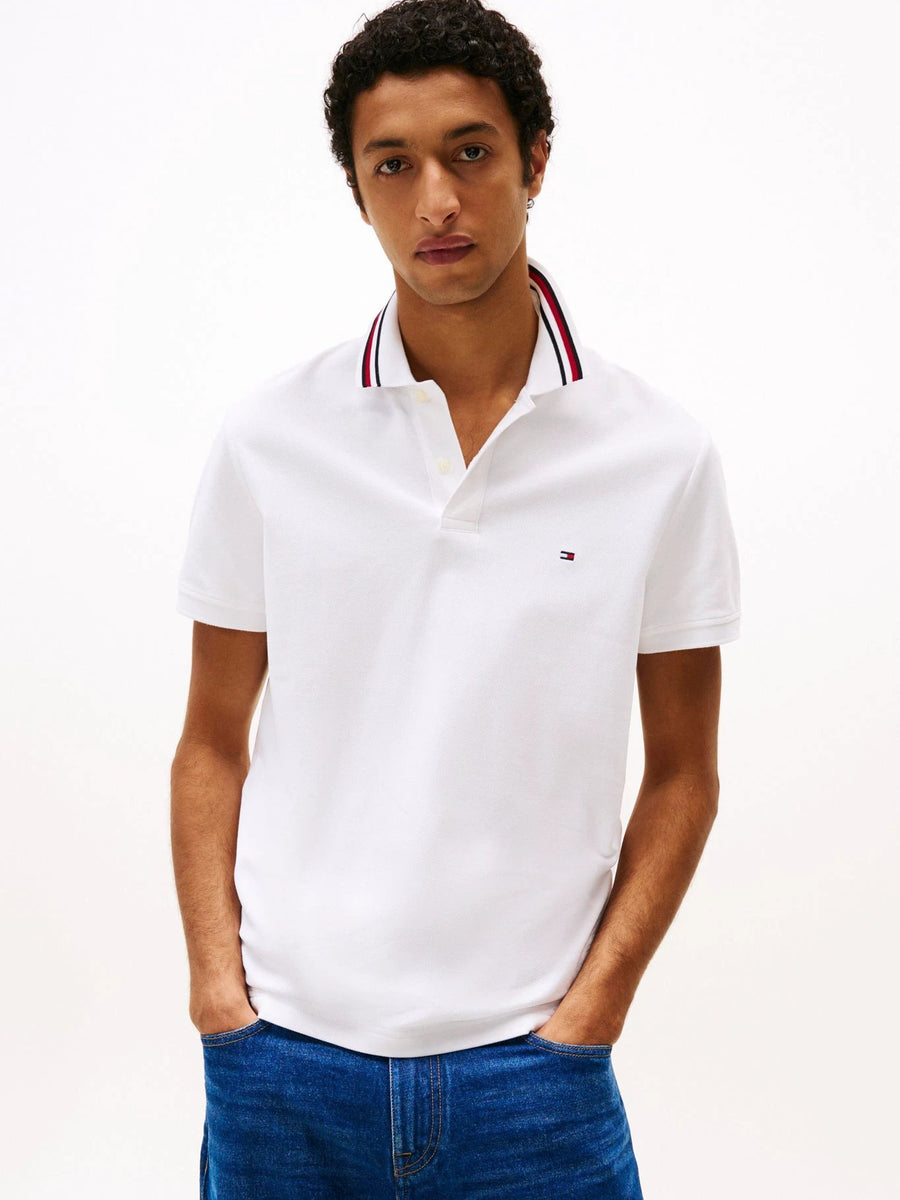 Poloshirt Tommy Hilfiger Mangas Cortas Liso Para Caballeros by Tommy Hilfiger