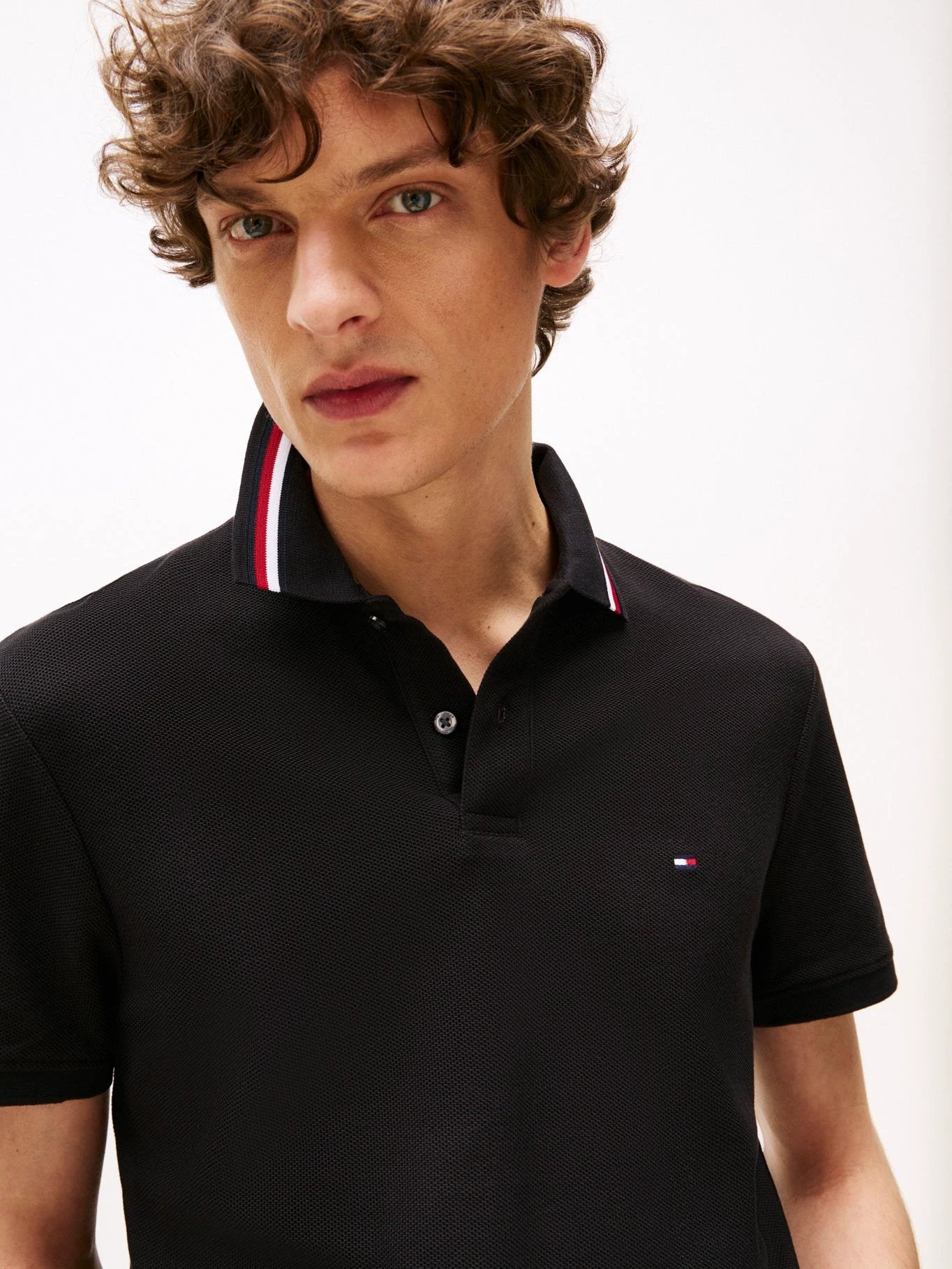 Poloshirt Tommy Hilfiger Mangas Cortas Liso Para Caballeros by Tommy Hilfiger