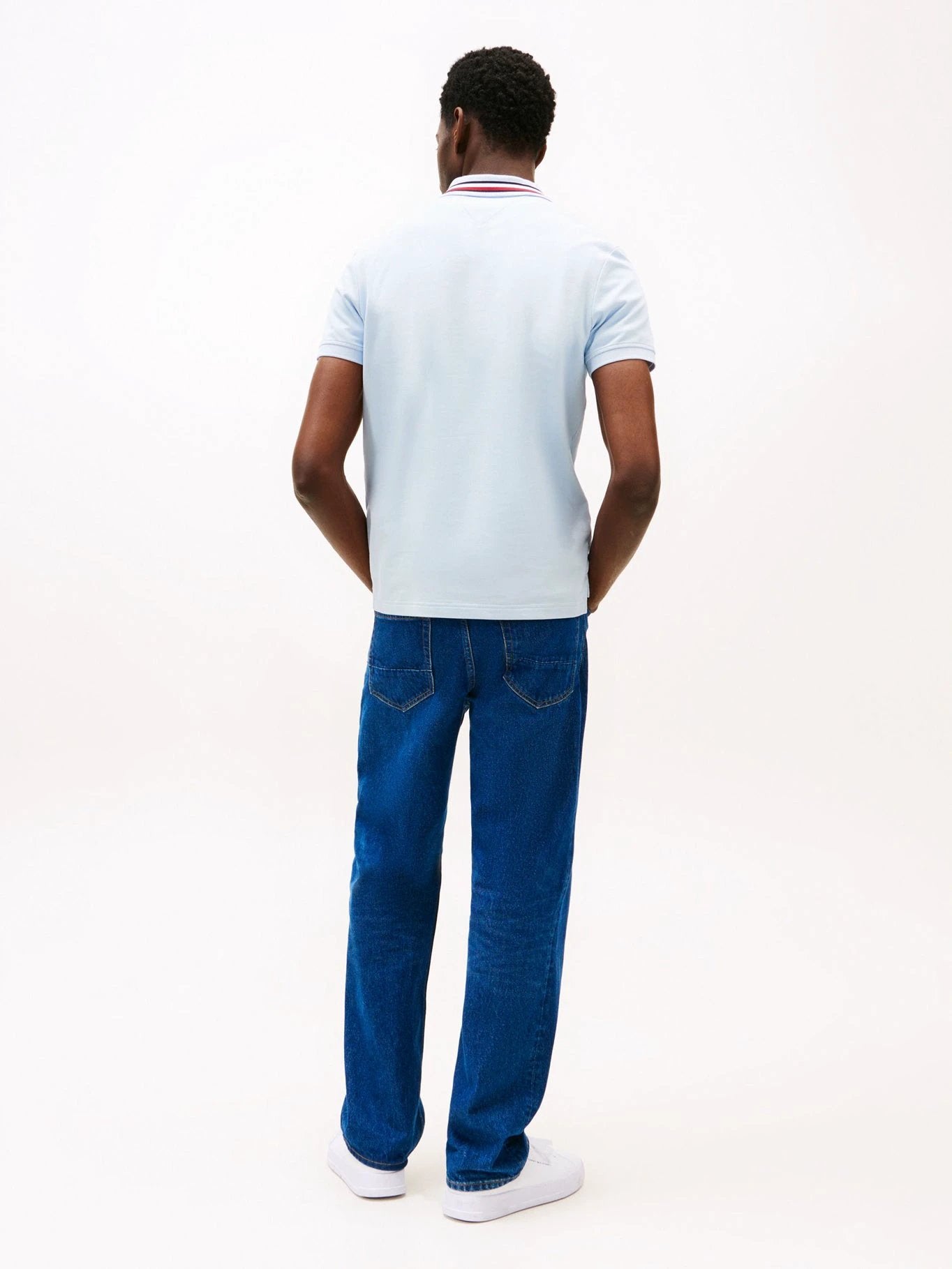 Poloshirt Tommy Hilfiger Mangas Cortas Liso Para Caballeros by Tommy Hilfiger