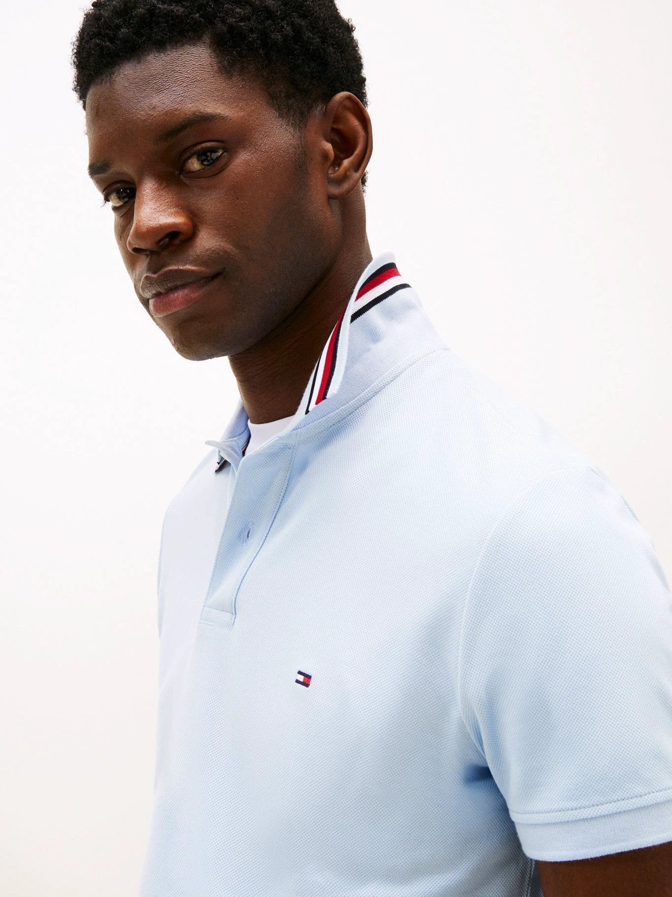 Poloshirt Tommy Hilfiger Mangas Cortas Liso Para Caballeros by Tommy Hilfiger