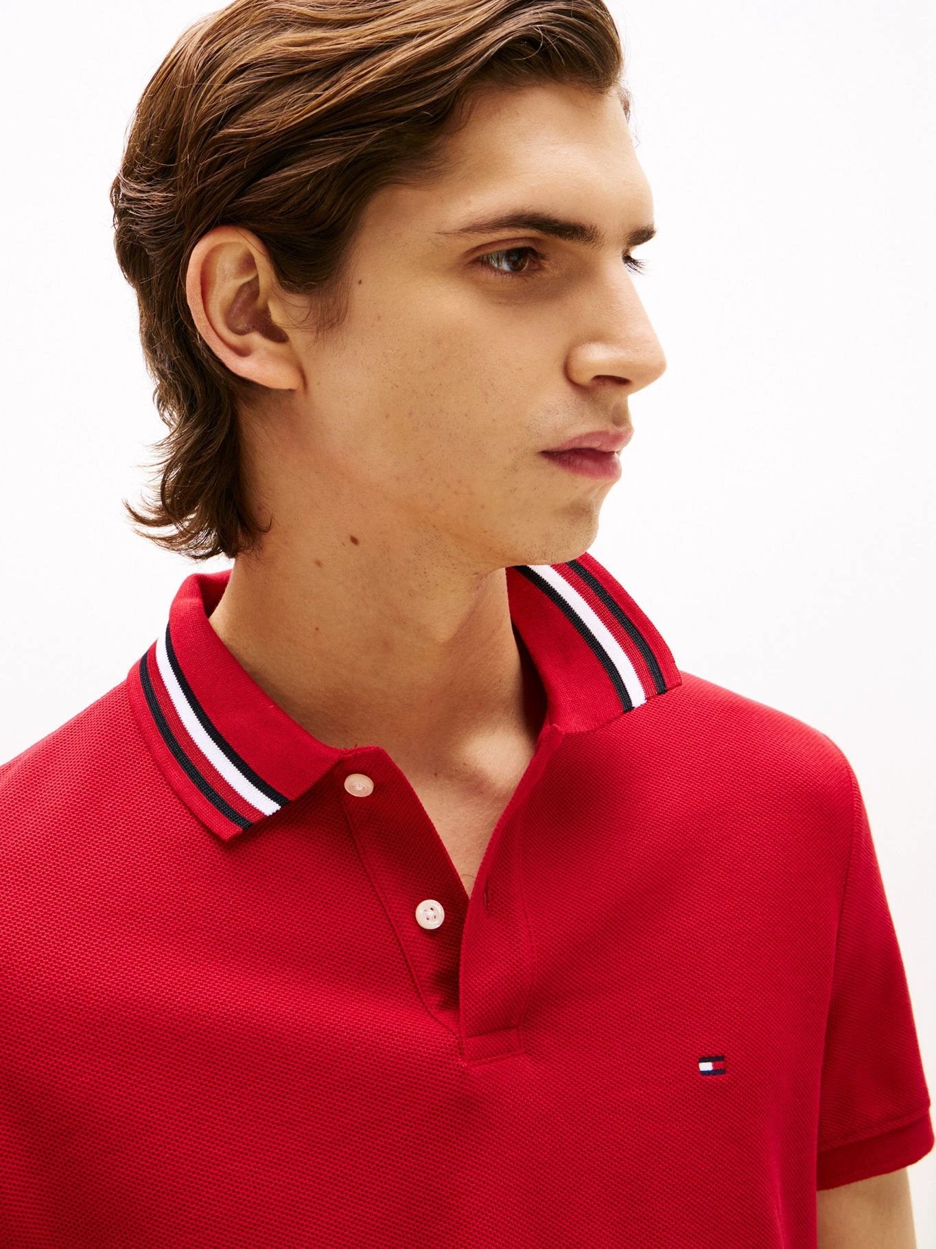 Poloshirt Tommy Hilfiger Mangas Cortas Liso Para Caballeros by Tommy Hilfiger