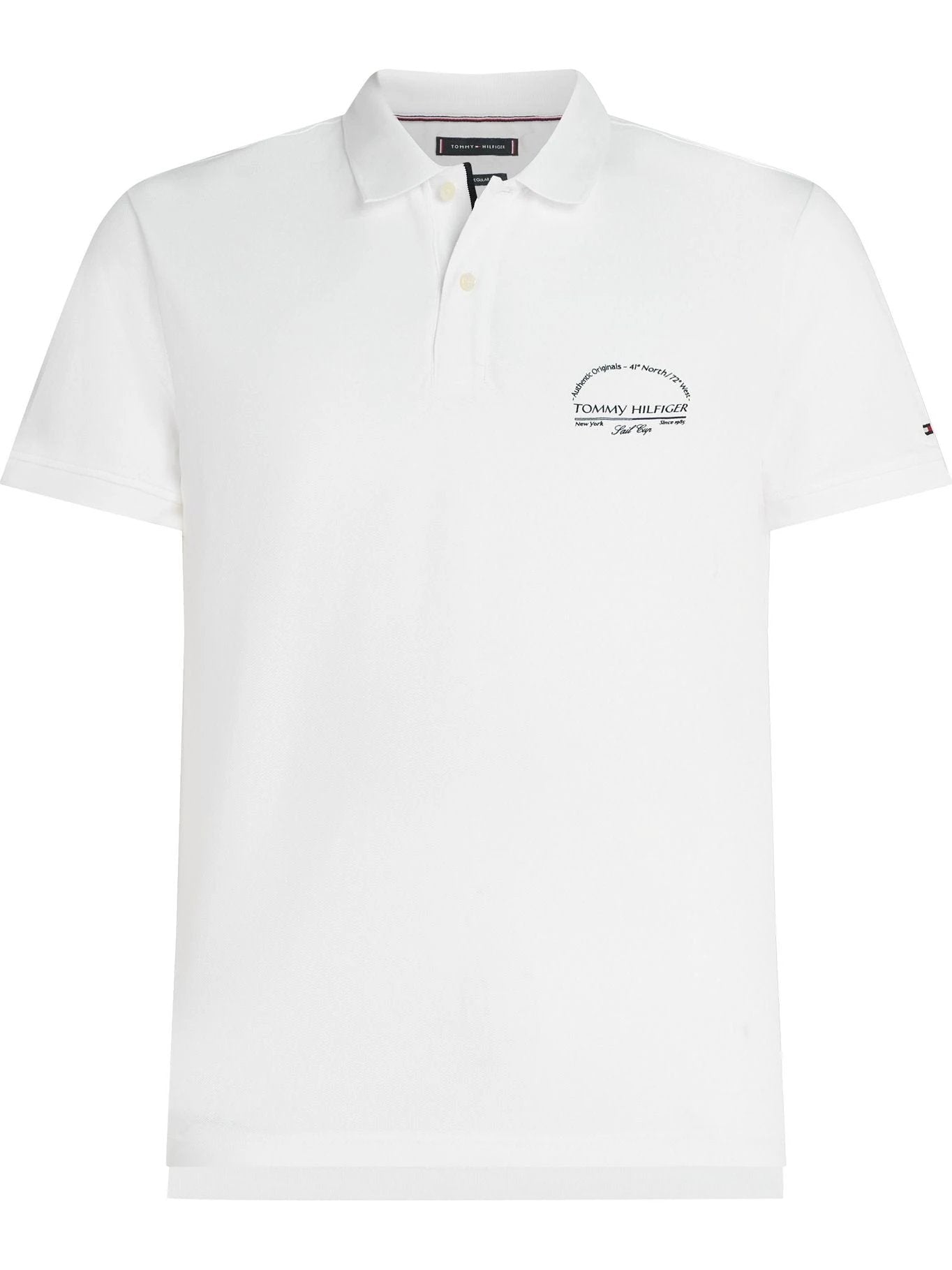 Poloshirt Tommy Hilfiger Mangas Cortas Liso Para Caballeros by Tommy Hilfiger