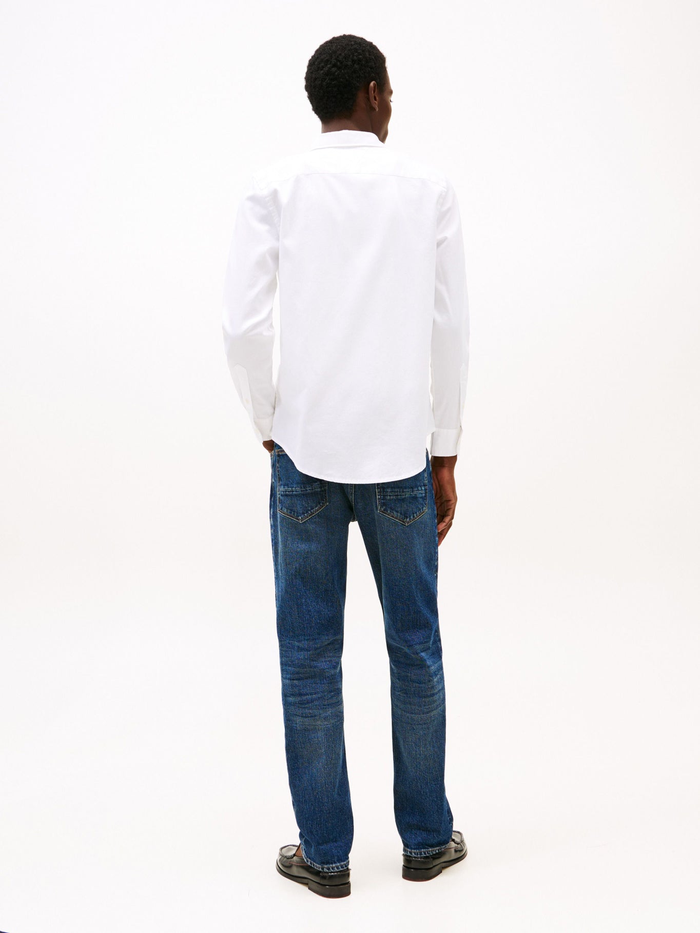 Camisa Tommy Hilfiger Mangas Largas Lisa Para Caballeros by Tommy Hilfiger