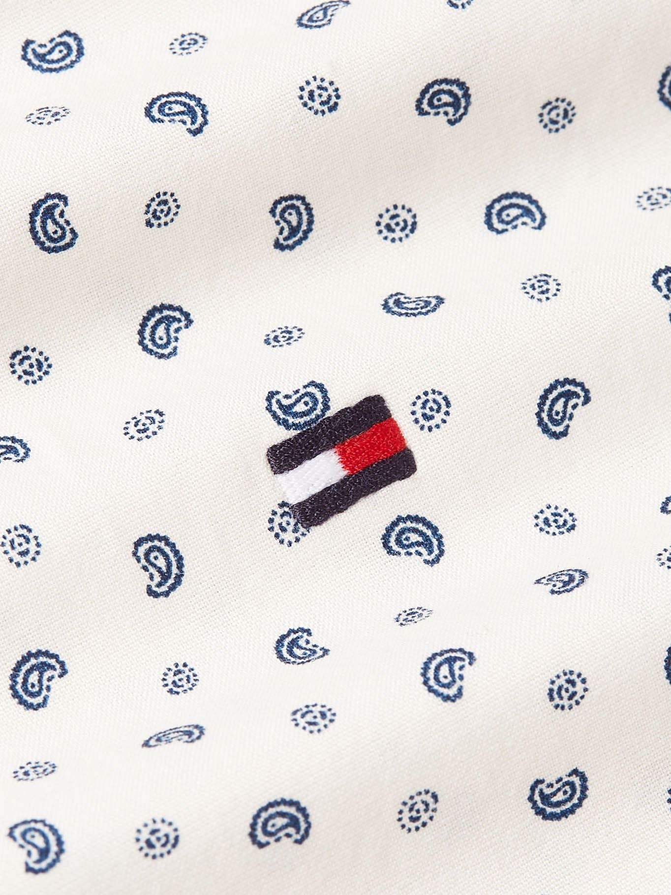 Camisa Tommy Hilfiger Mangas Largas Estampada Para Caballeros by Tommy Hilfiger