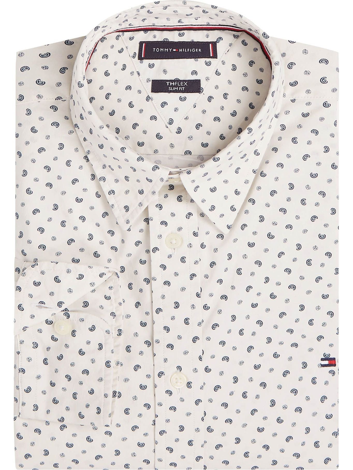 Camisa Tommy Hilfiger Mangas Largas Estampada Para Caballeros by Tommy Hilfiger