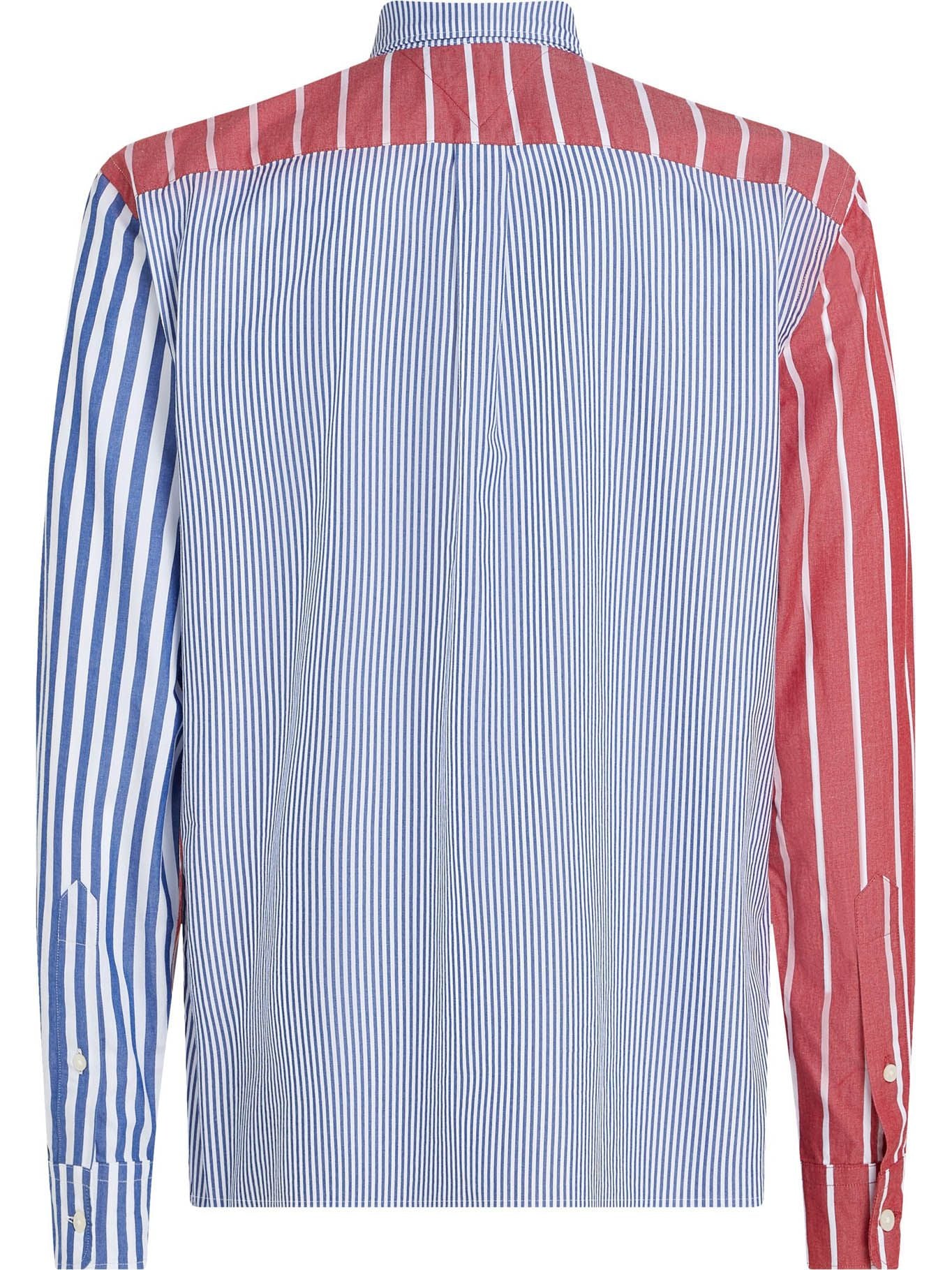 Camisa Tommy Hilfiger Mangas Largas Rayas Para Caballeros by Tommy Hilfiger