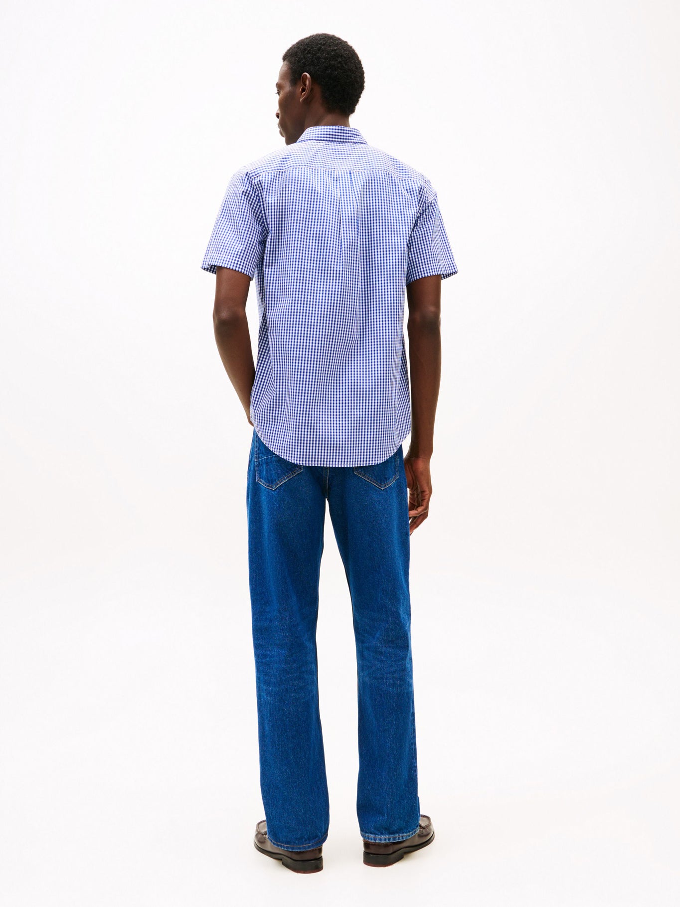 Camisa Tommy Hilfiger Mangas Cortas Cuadros Para Caballeros by Tommy Hilfiger