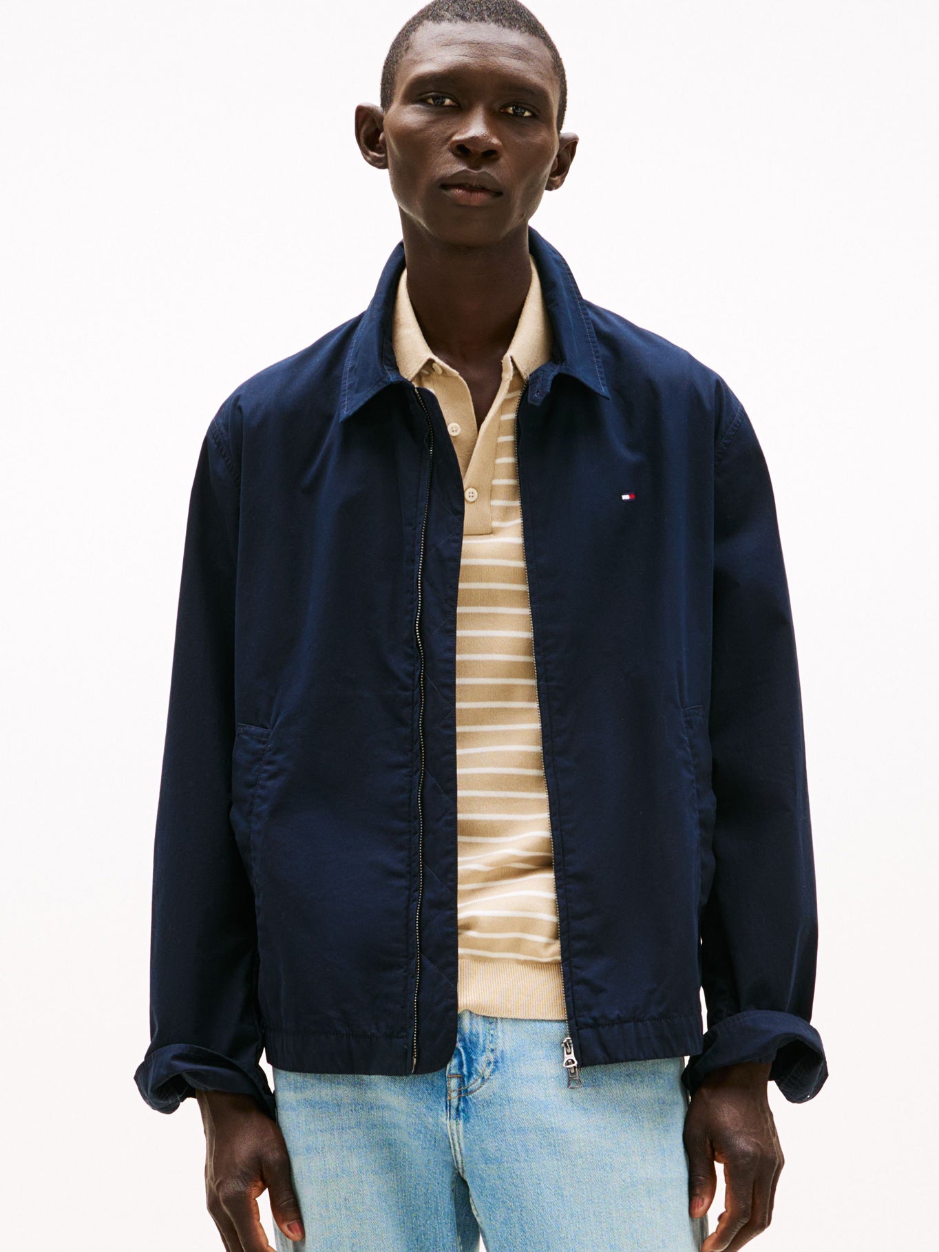 Jacket Tommy Hilfiger Mangas Largas Liso para Caballeros