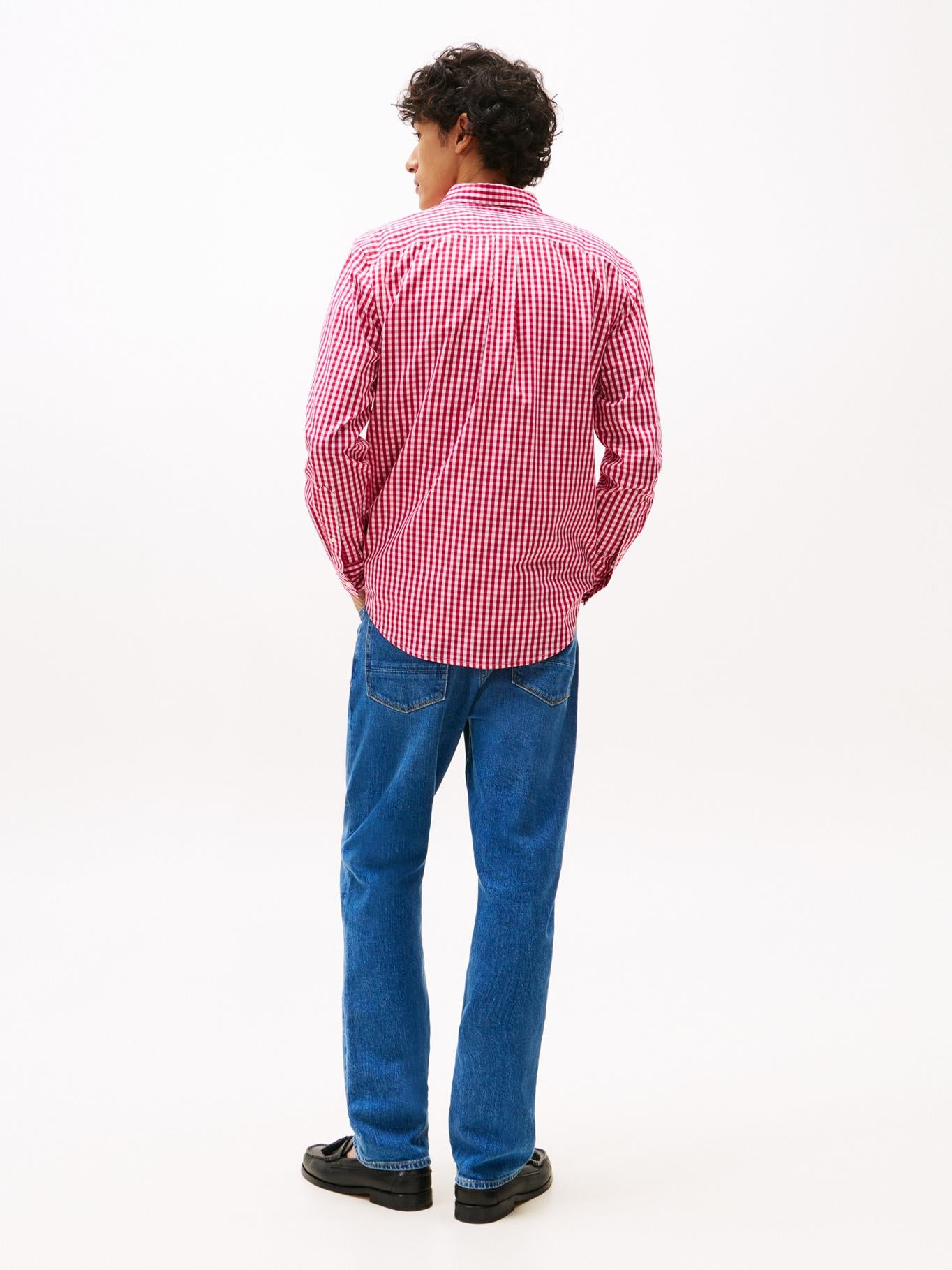 Camisa Tommy Hilfiger Mangas Largas Cuadros Para Caballeros by Tommy Hilfiger