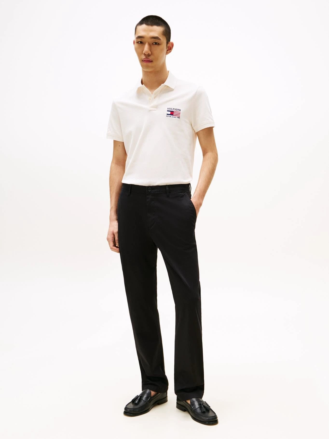 Poloshirt Tommy Hilfiger Mangas Cortas Estampado Para Caballeros by Tommy Hilfiger