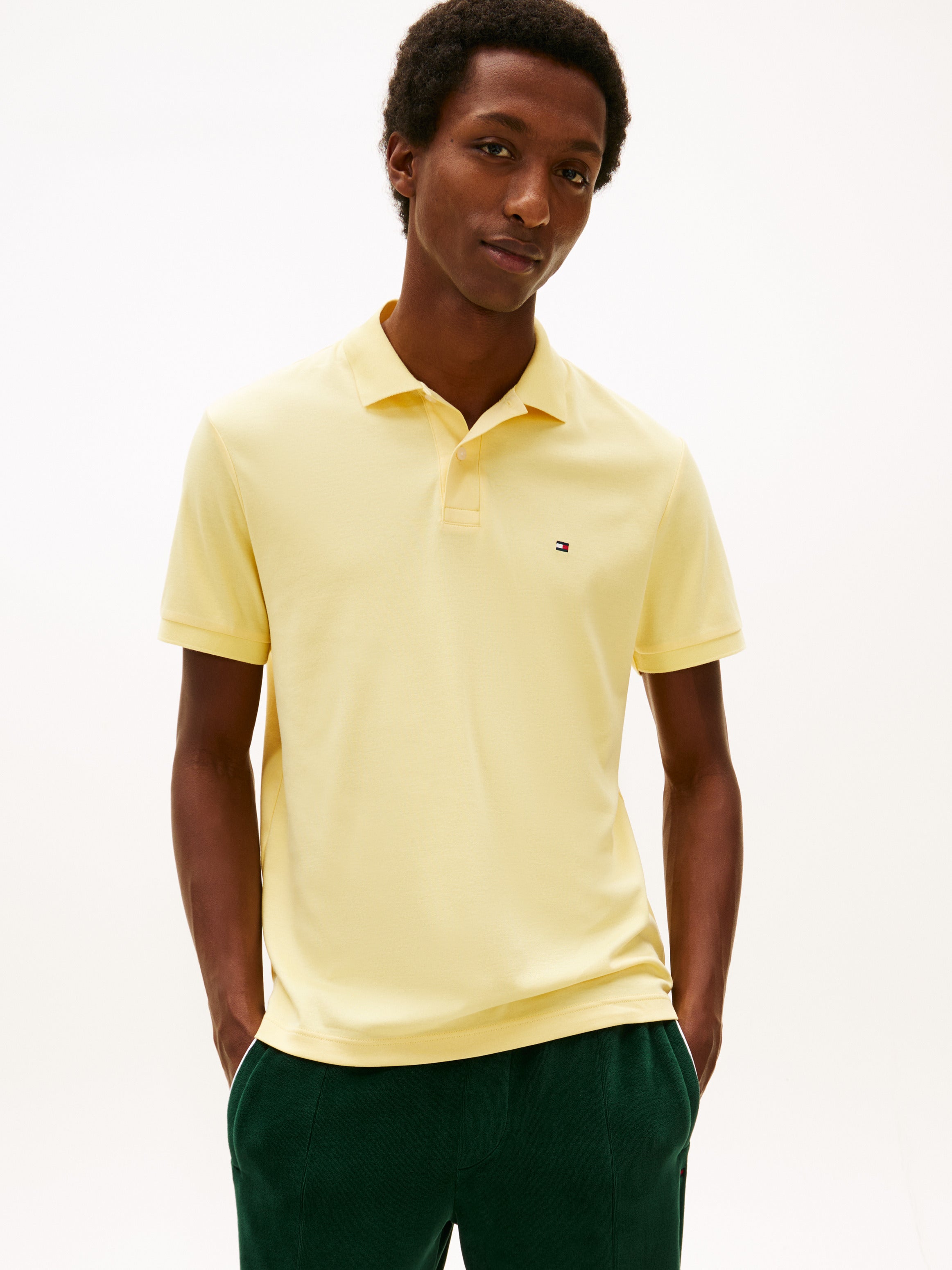 Poloshirt Tommy Hilfiger Mangas Cortas Liso para Caballeros