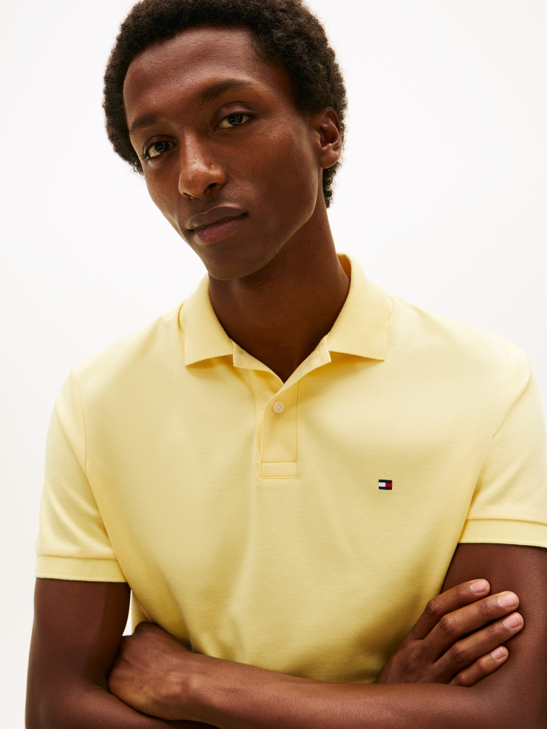 Poloshirt Tommy Hilfiger Mangas Cortas Liso para Caballeros
