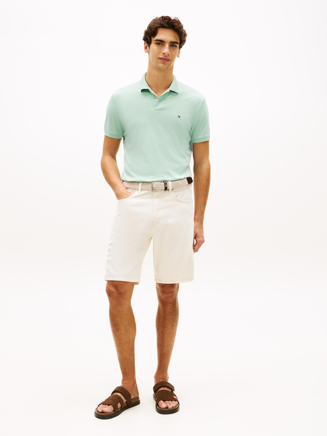 Poloshirt Tommy Hilfiger Mangas Cortas Liso para Caballeros