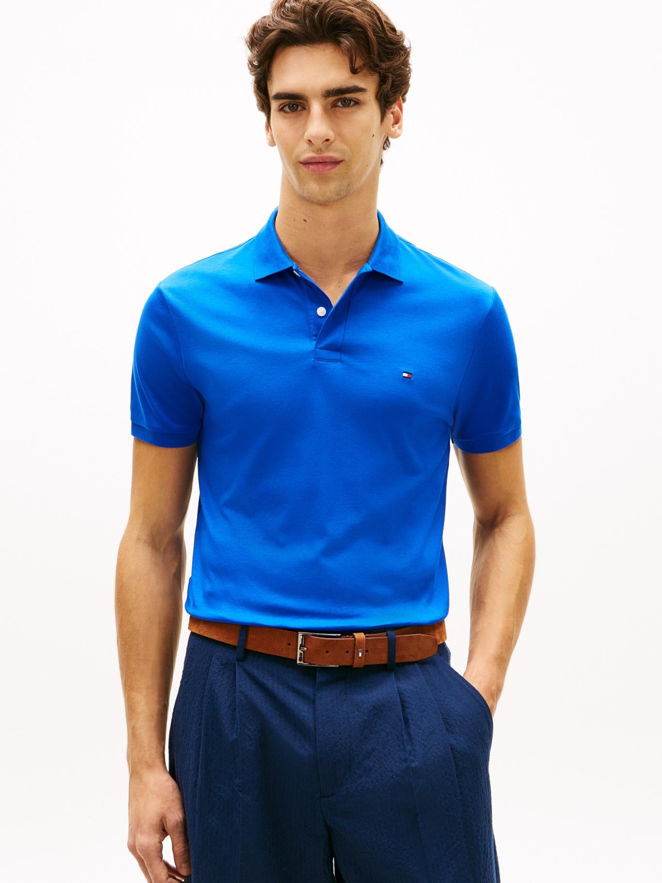 Poloshirt Tommy Hilfiger Mangas Cortas Liso para Caballeros
