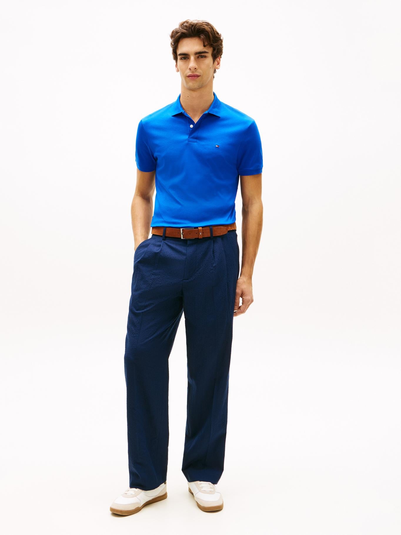 Poloshirt Tommy Hilfiger Mangas Cortas Liso para Caballeros
