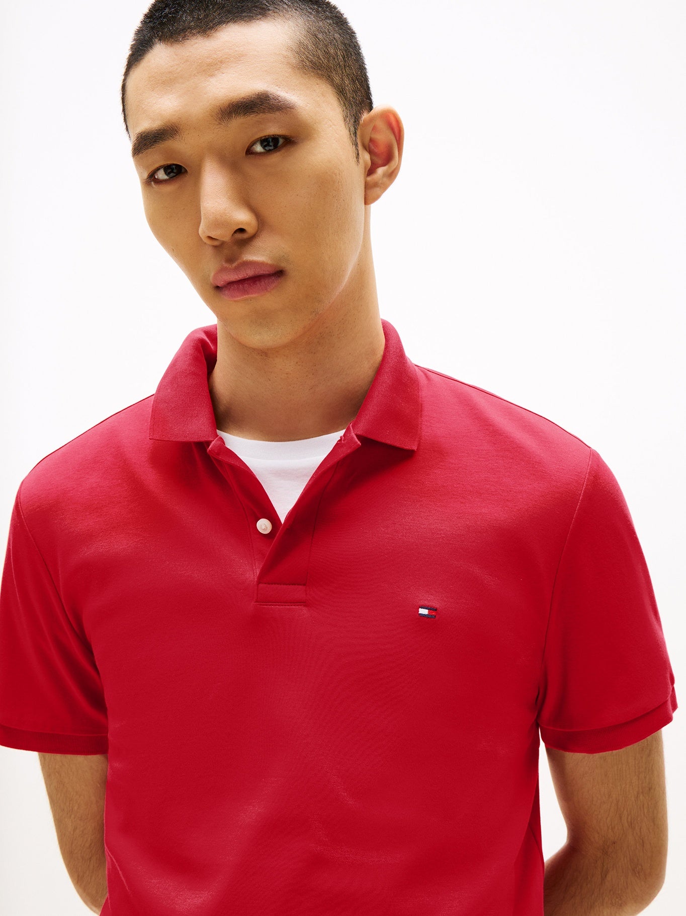 Poloshirt Tommy Hilfiger Mangas Cortas Liso para Caballeros