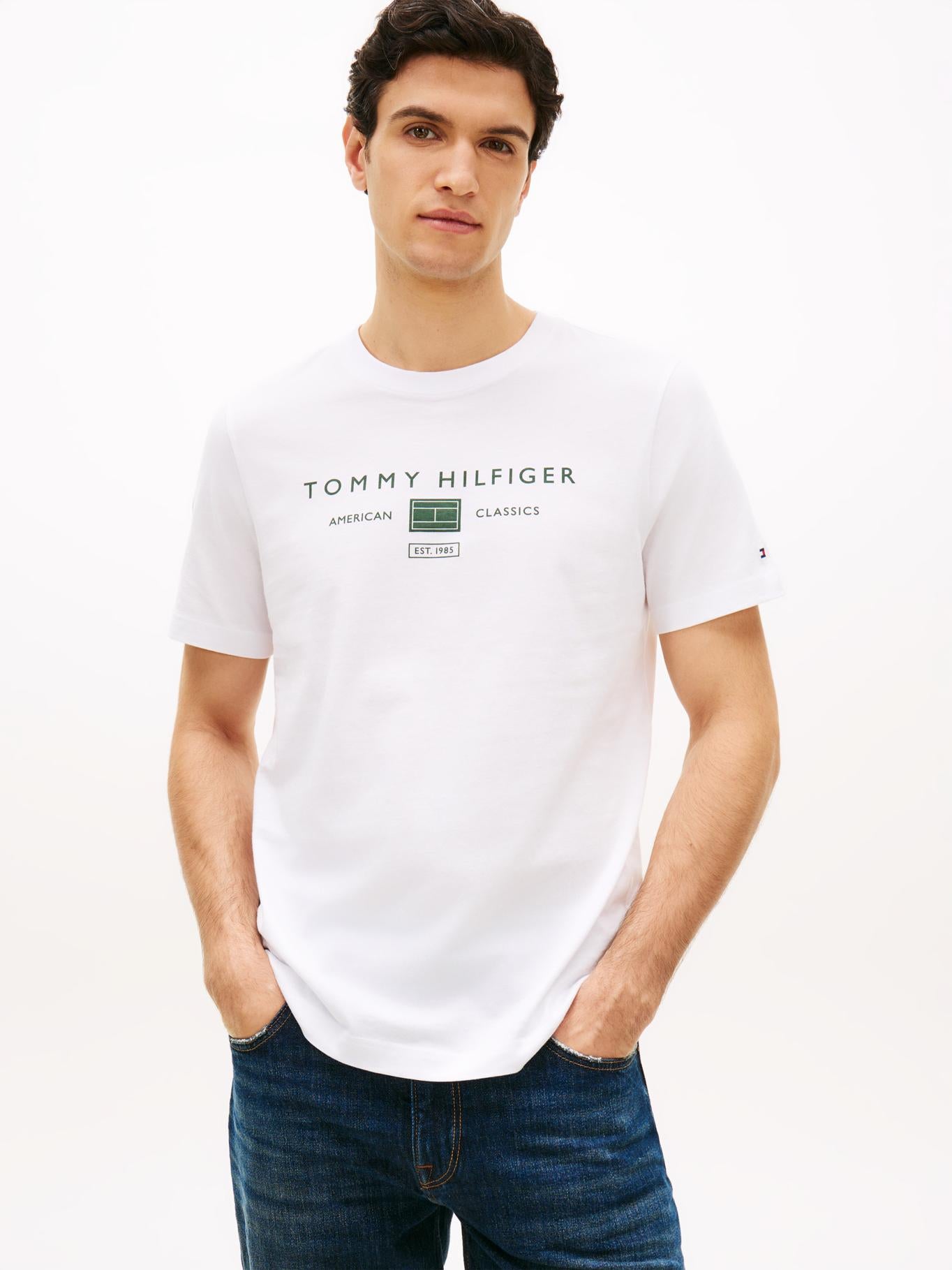 Camiseta Tommy Hilfiger Mangas Cortas Estampado para Caballeros