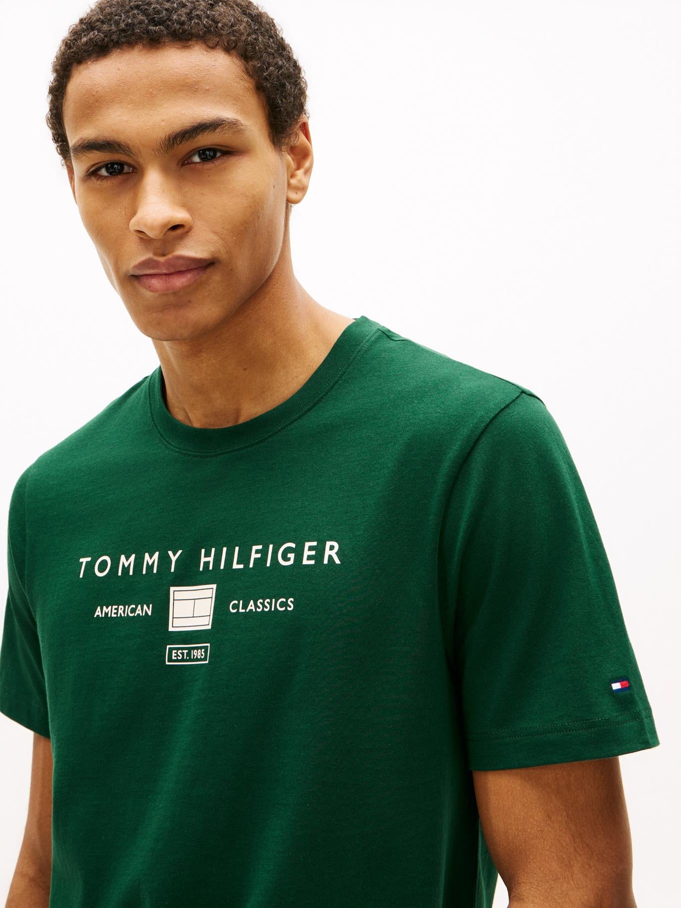 Camiseta Tommy Hilfiger Mangas Cortas Estampado para Caballeros