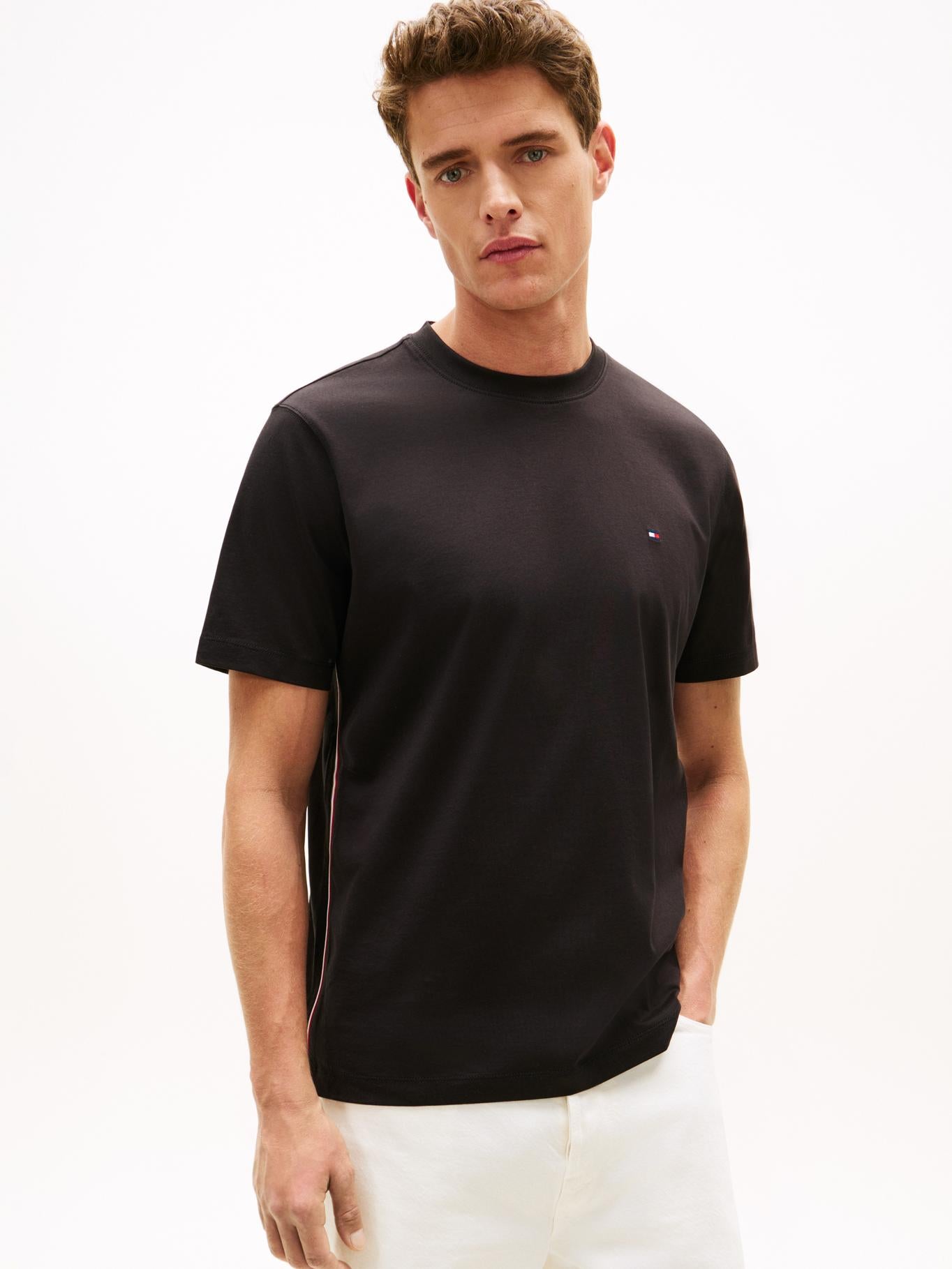 Camiseta Tommy Hilfiger Mangas Cortas Lisa para Caballeros
